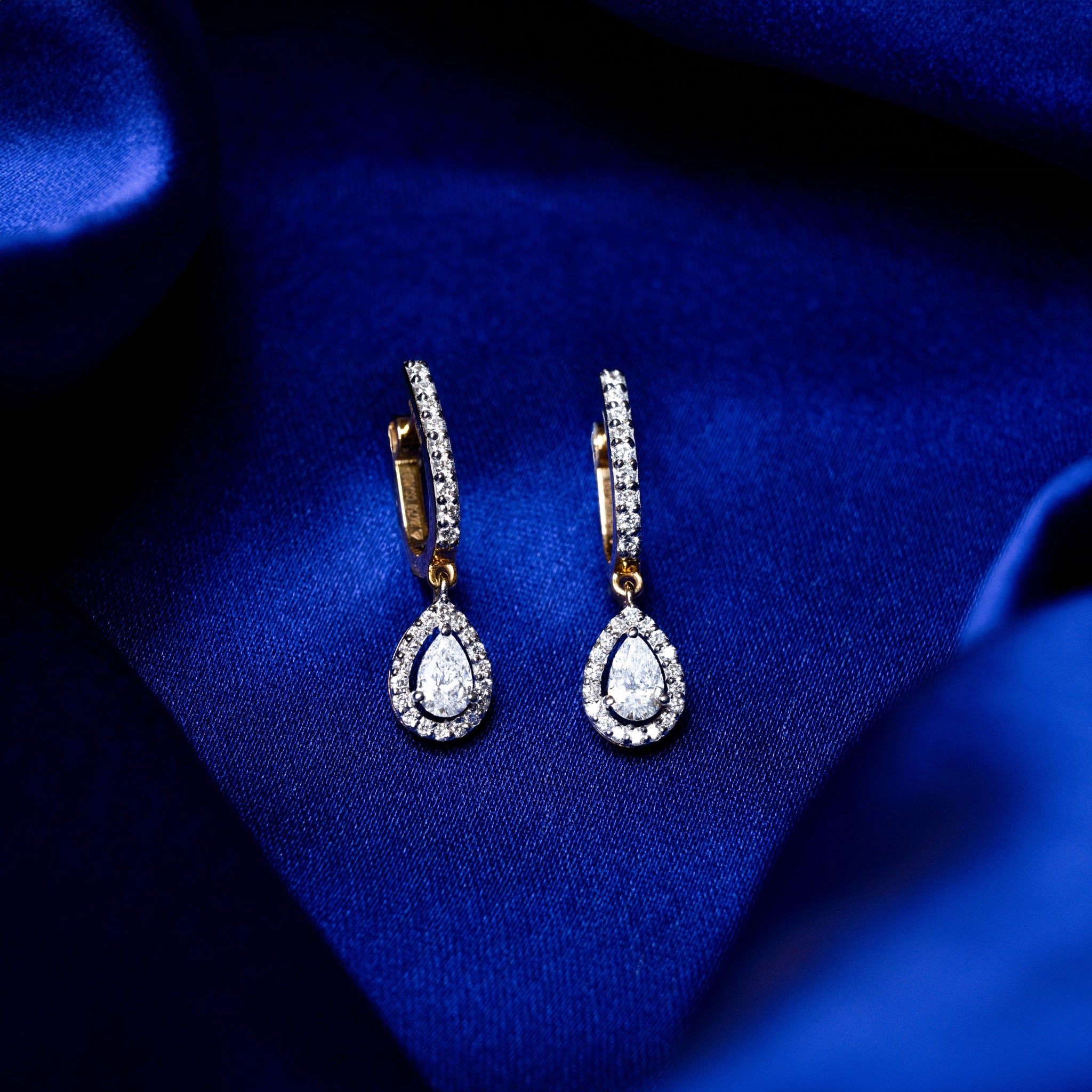Dew Drops - Solitaire Earrings