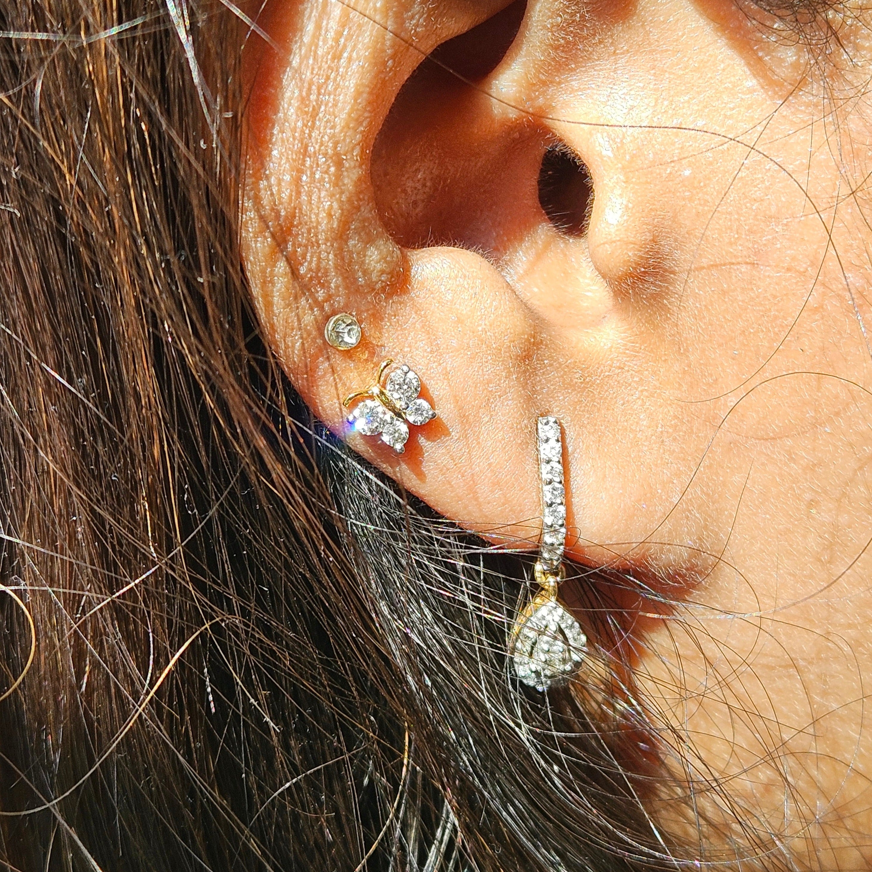 Dew Drops - Cluster Earrings (Small)
