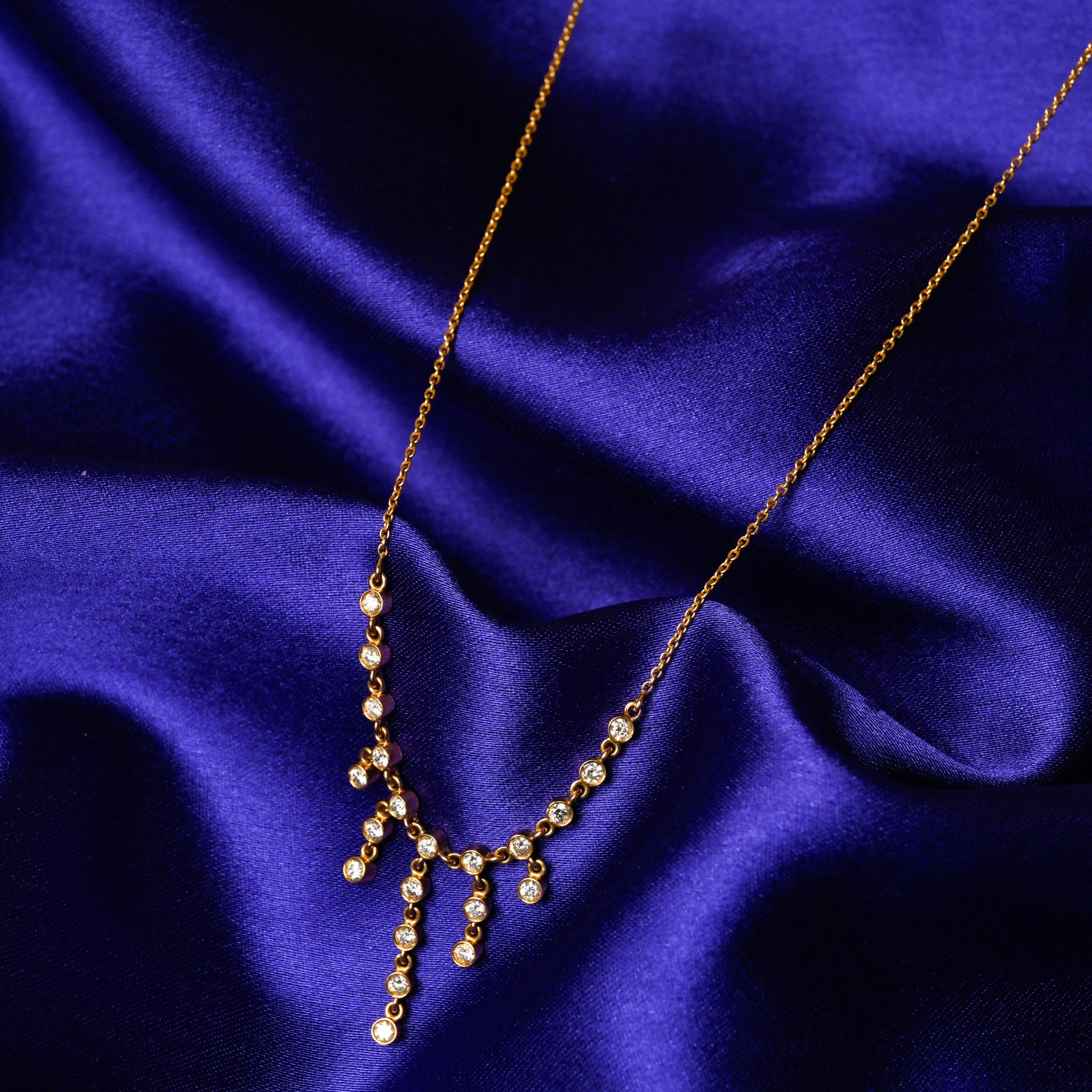 Diamond Waterfall - Pendant Chain