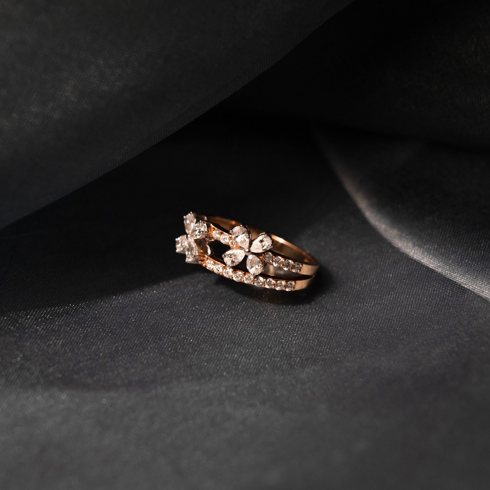 The Jasmine Whisper Ring