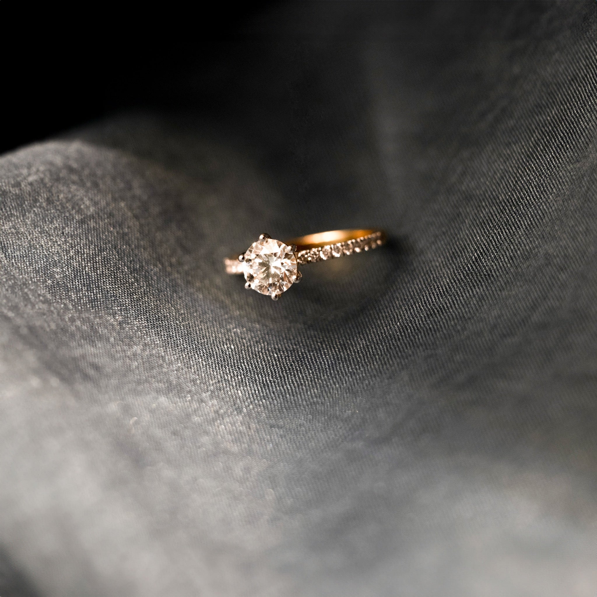 1 Ct Solitaire Ring: Size - 10