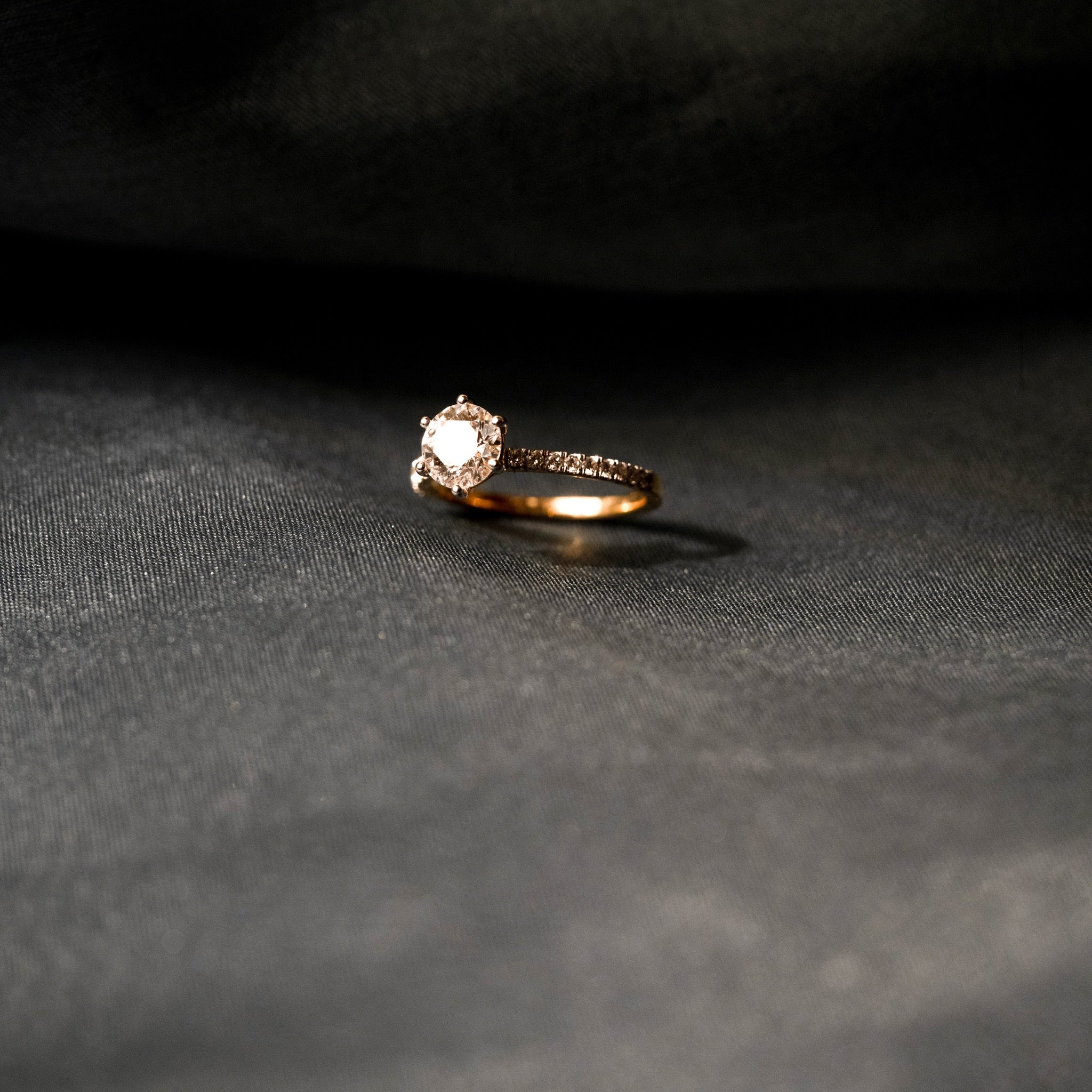 1 Ct Solitaire Ring: Size - 10