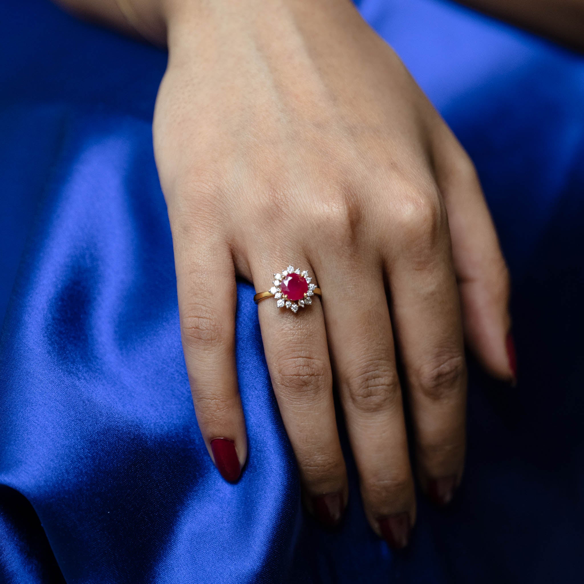 The Royal Ruby Ring: Size 8