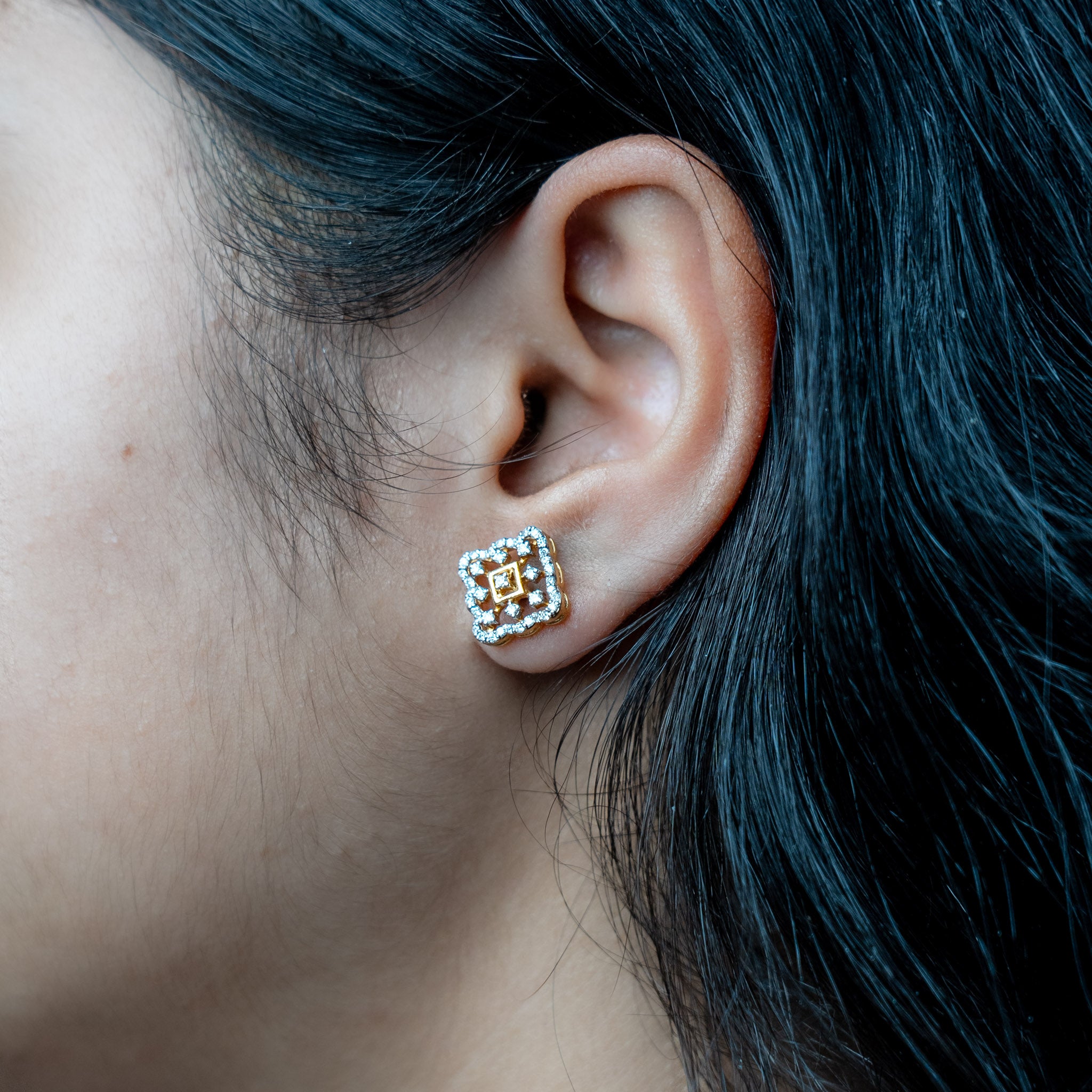 All Squared up - Earrings
