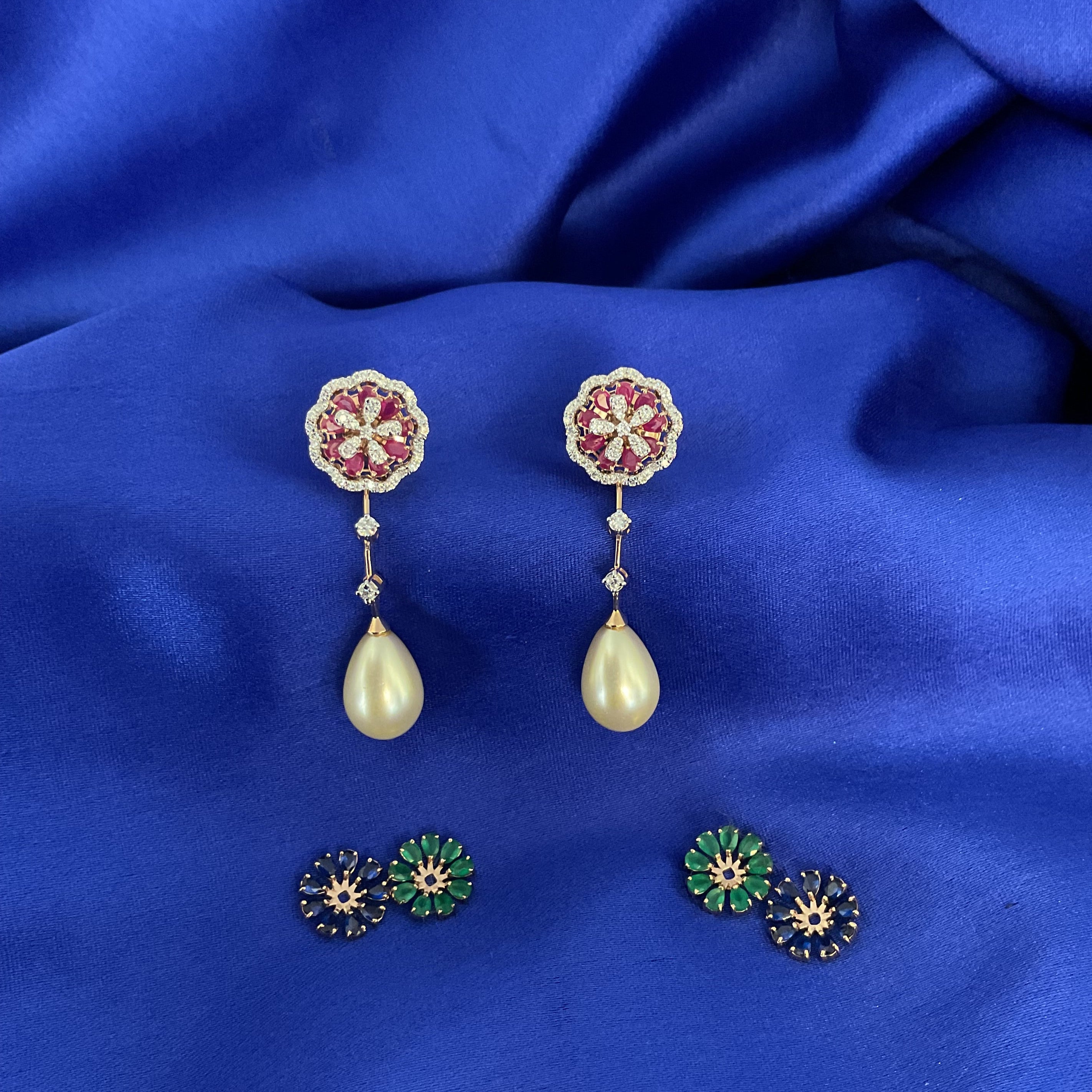 Blossom Grace Changeable Earrings