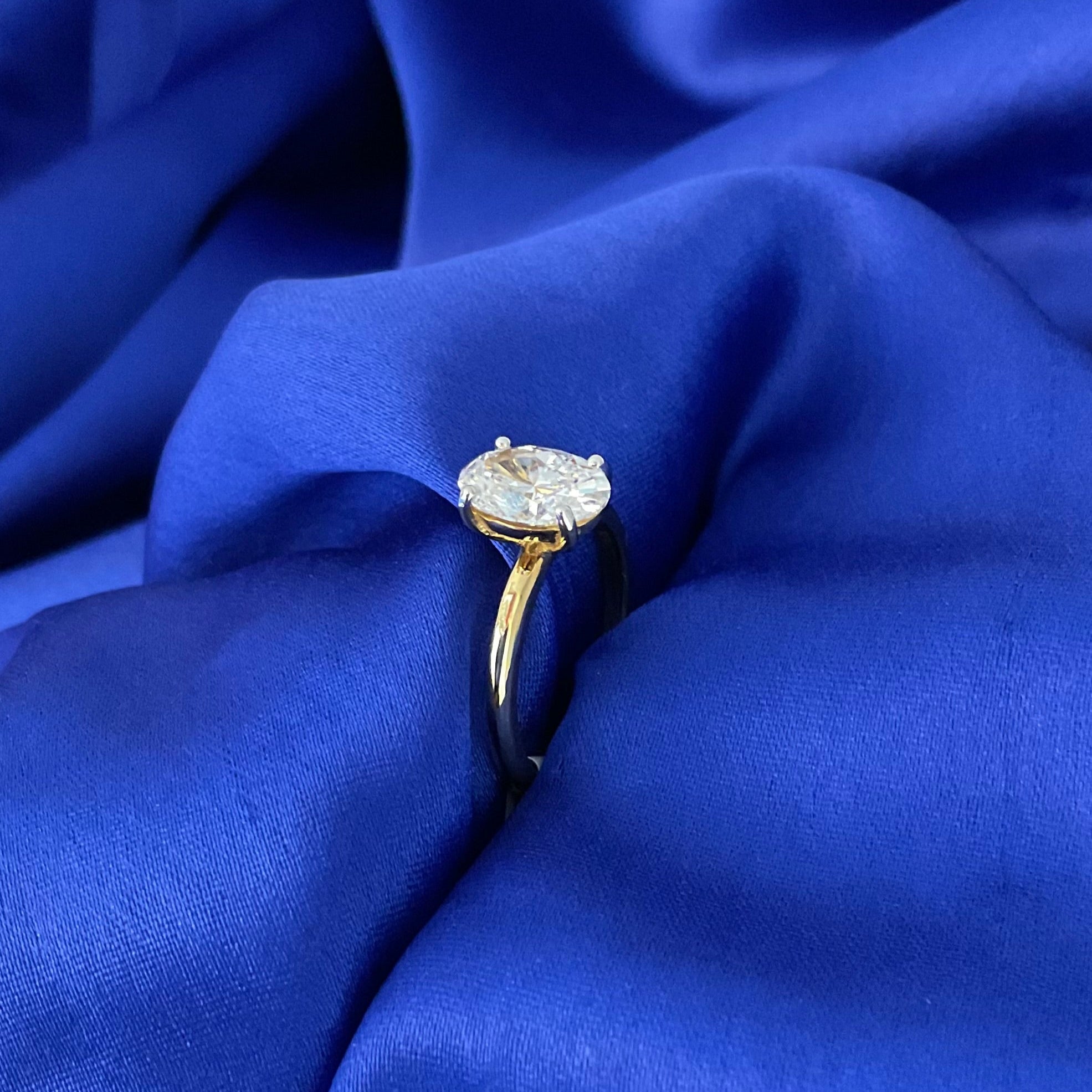 Brilliance Solitaire Ring: Size 10