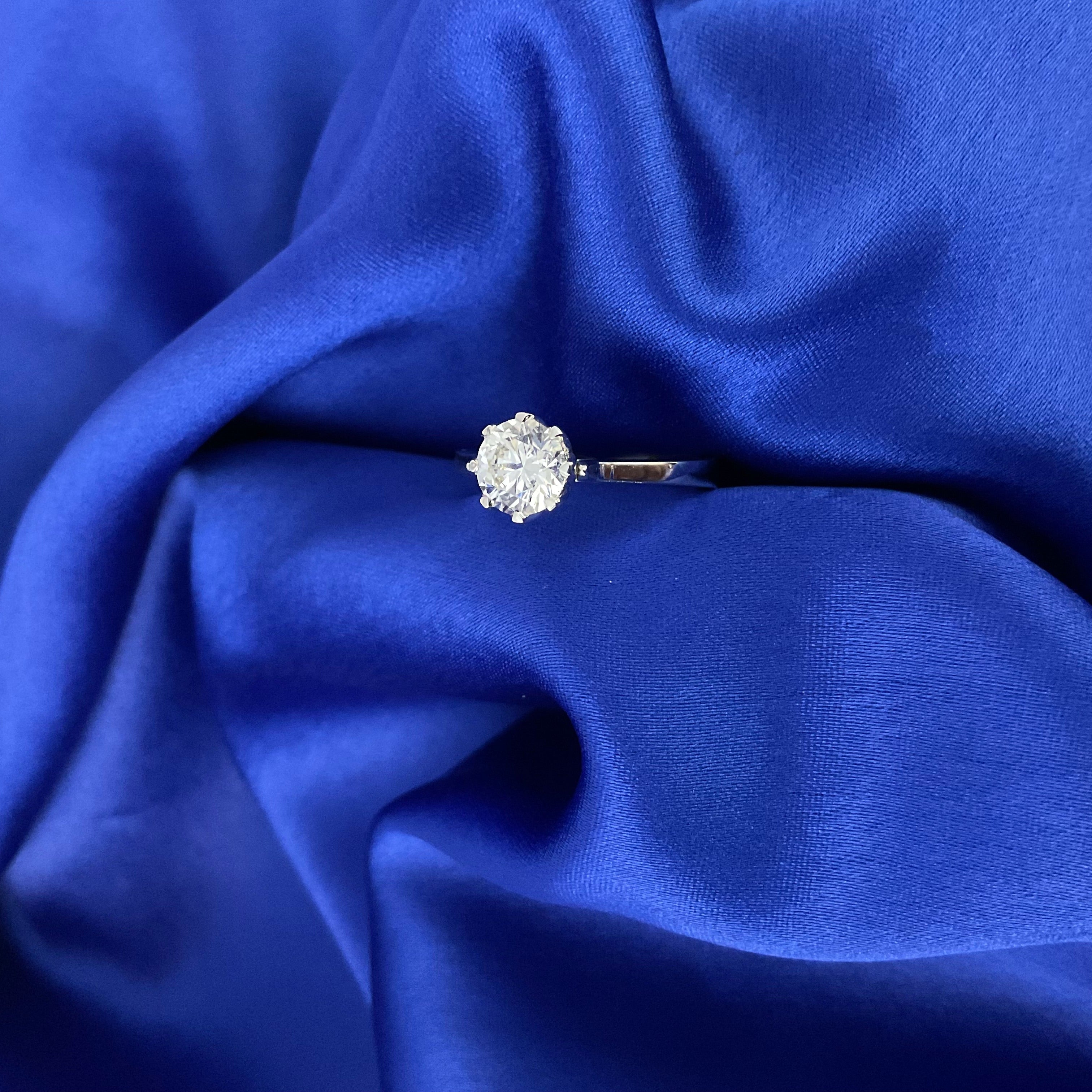 Brilliance Solitaire Ring: Size 12-5