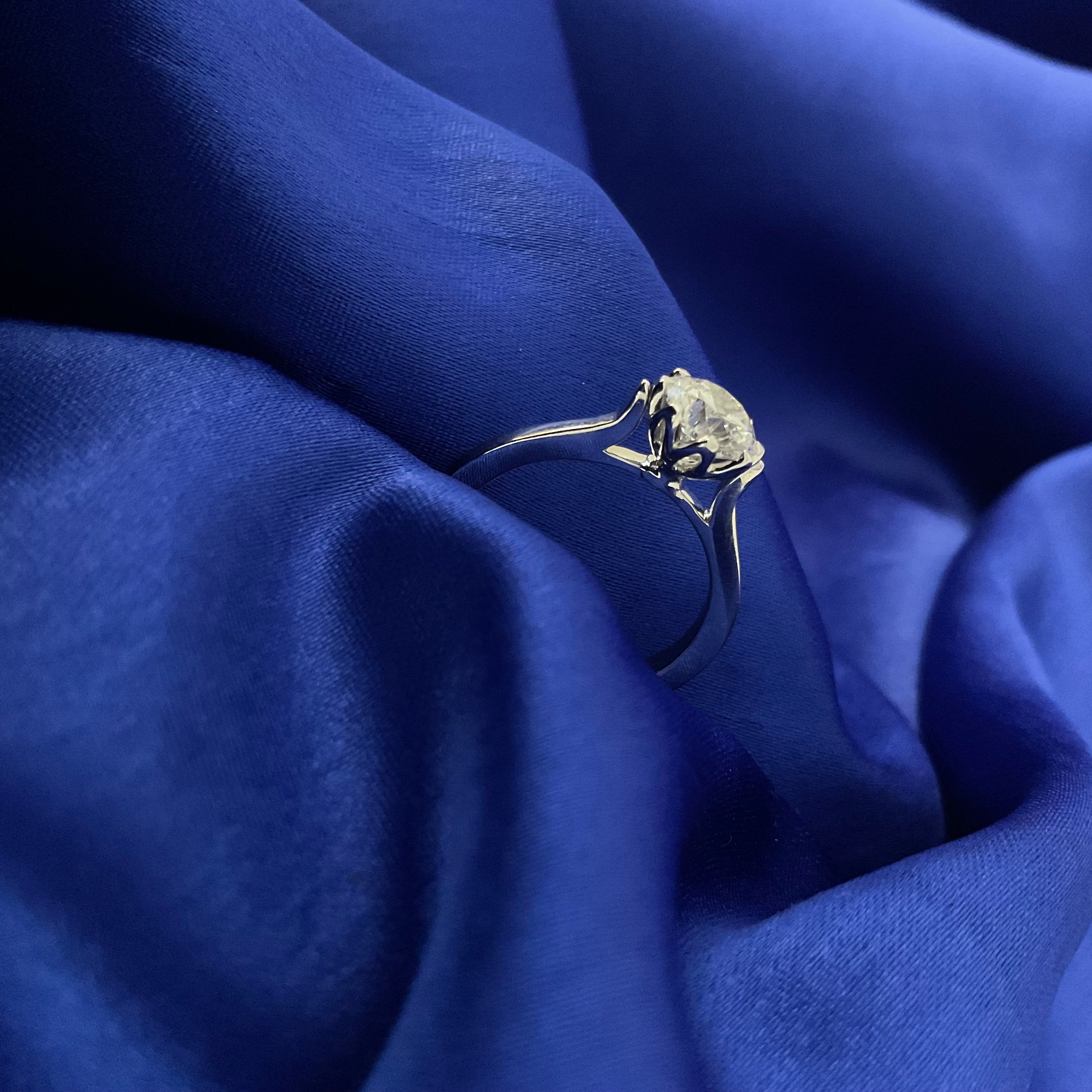 Brilliance Solitaire Ring: Size 12-5
