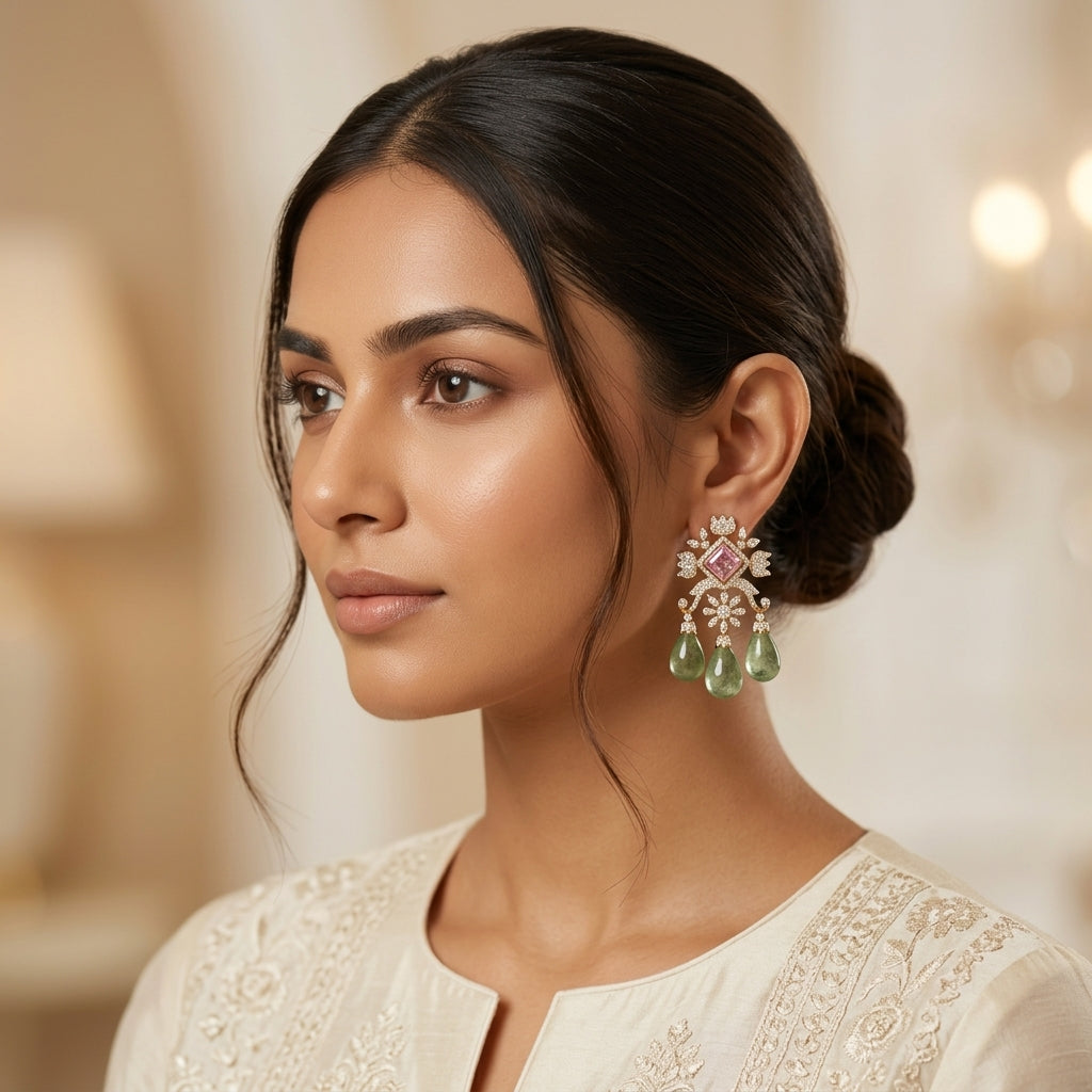 Emerald pear drop