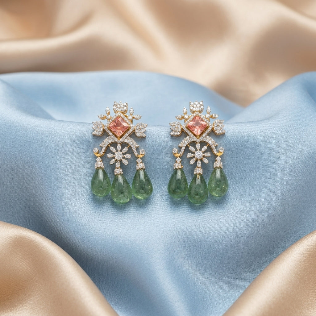 Emerald pear drop