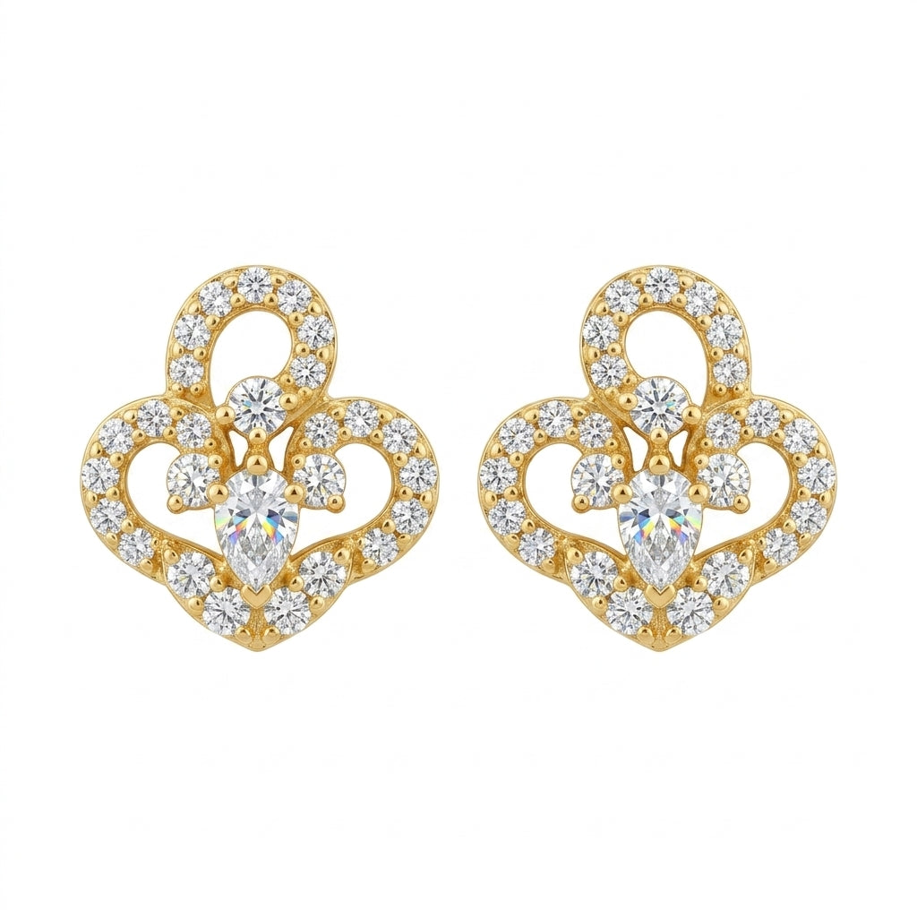 Frost Flower Stud