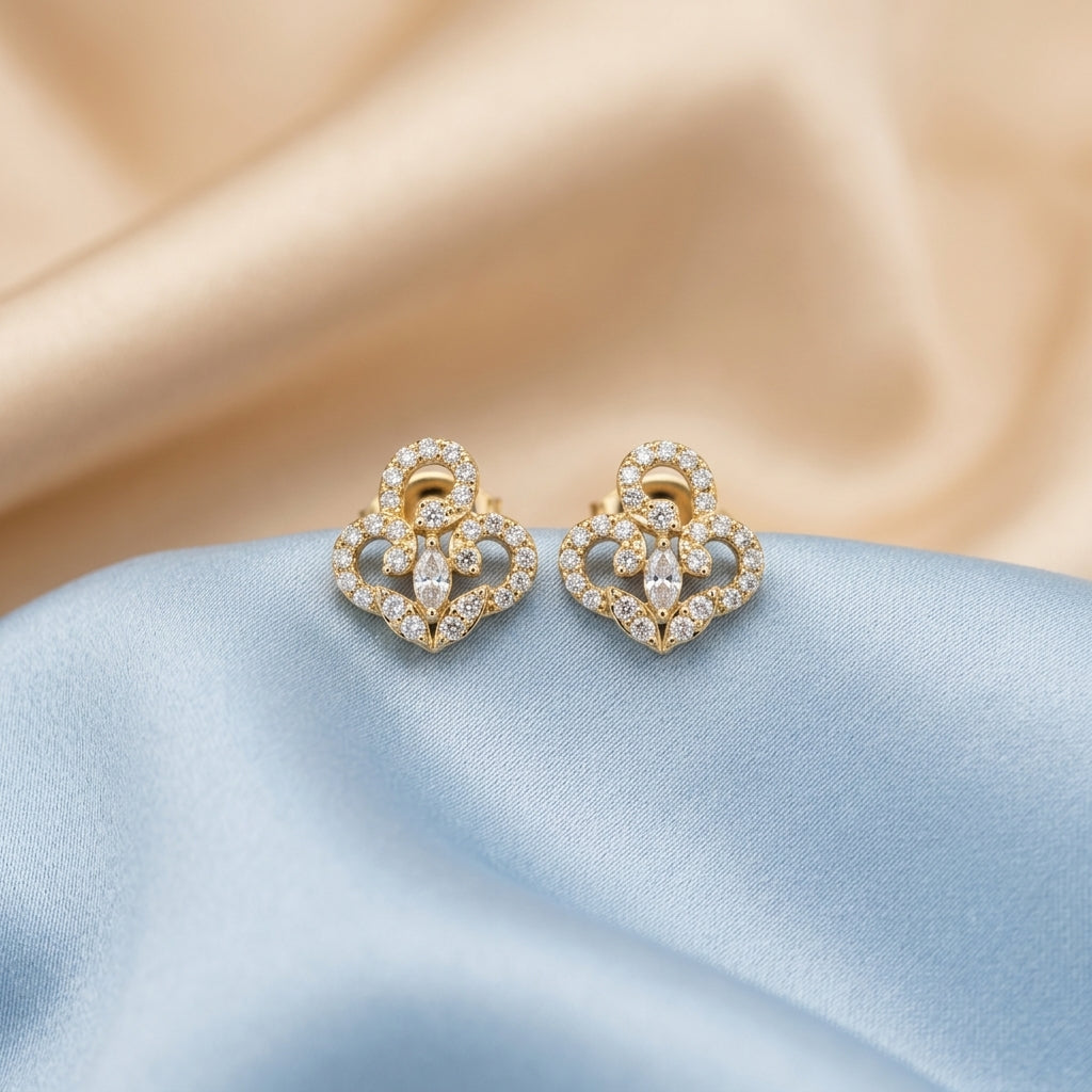 Frost Flower Stud