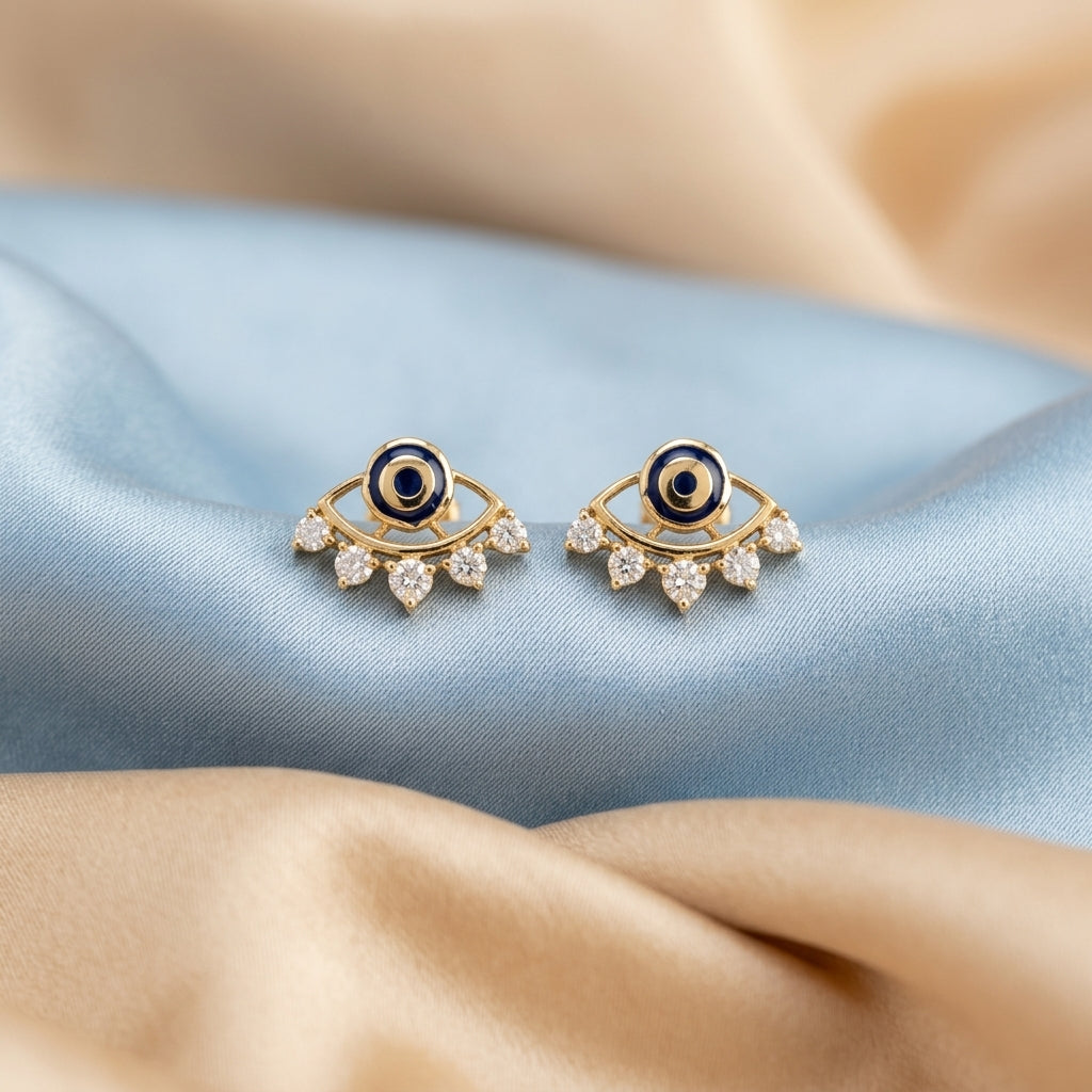 Evil Eye Stud