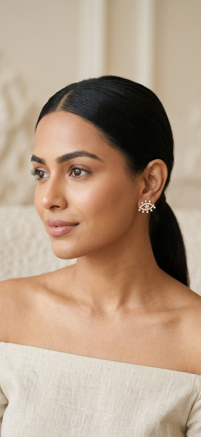 Sparkling Eye Stud