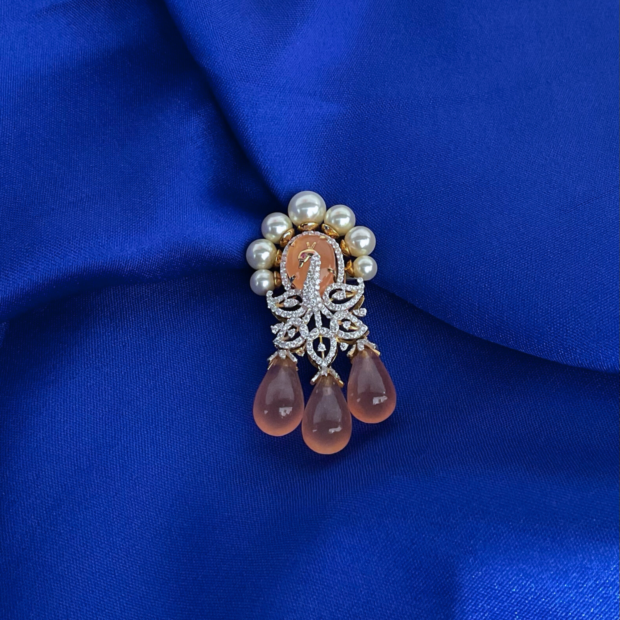 Dancing Peacock - Pendant