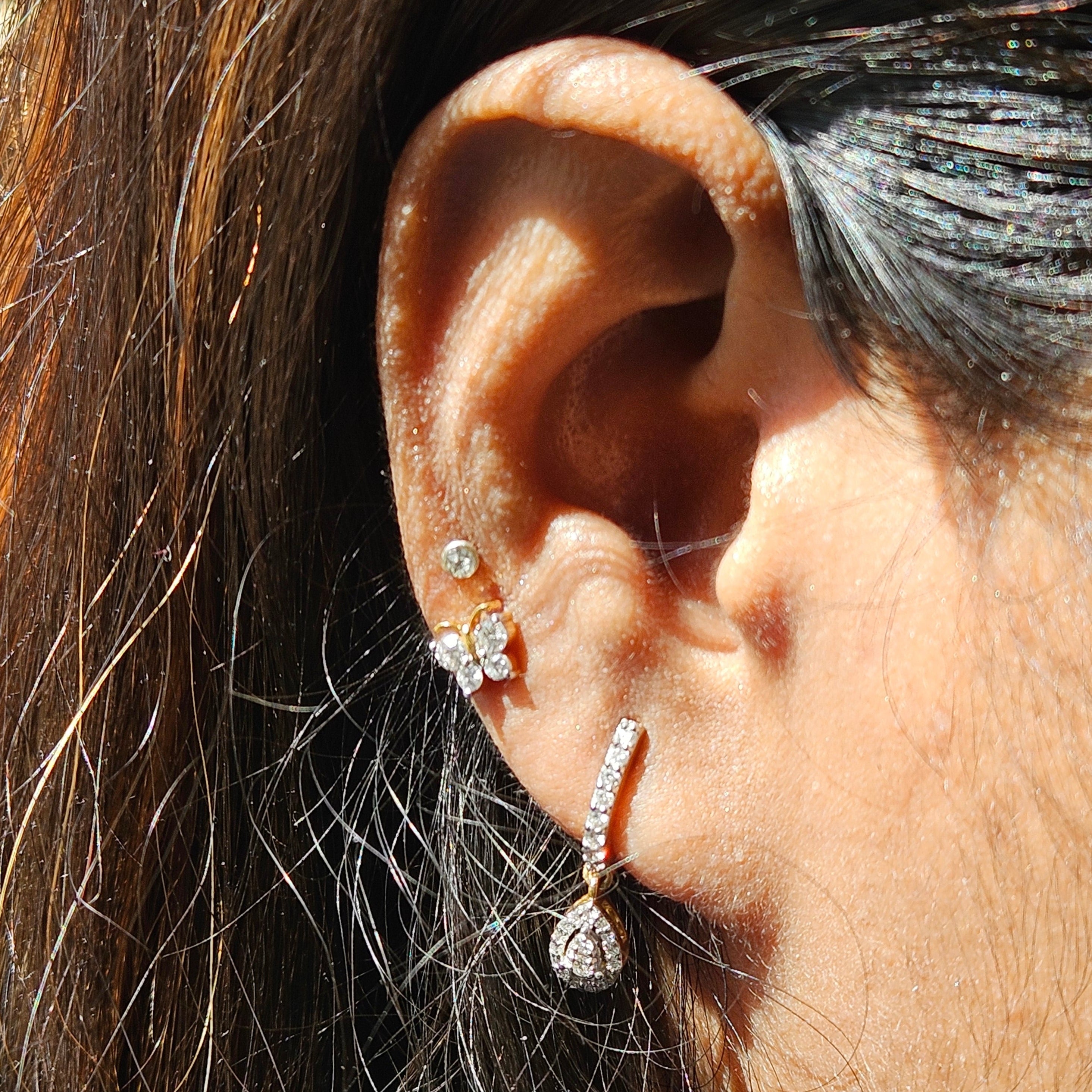 Dew Drops - Cluster Earrings (Small)