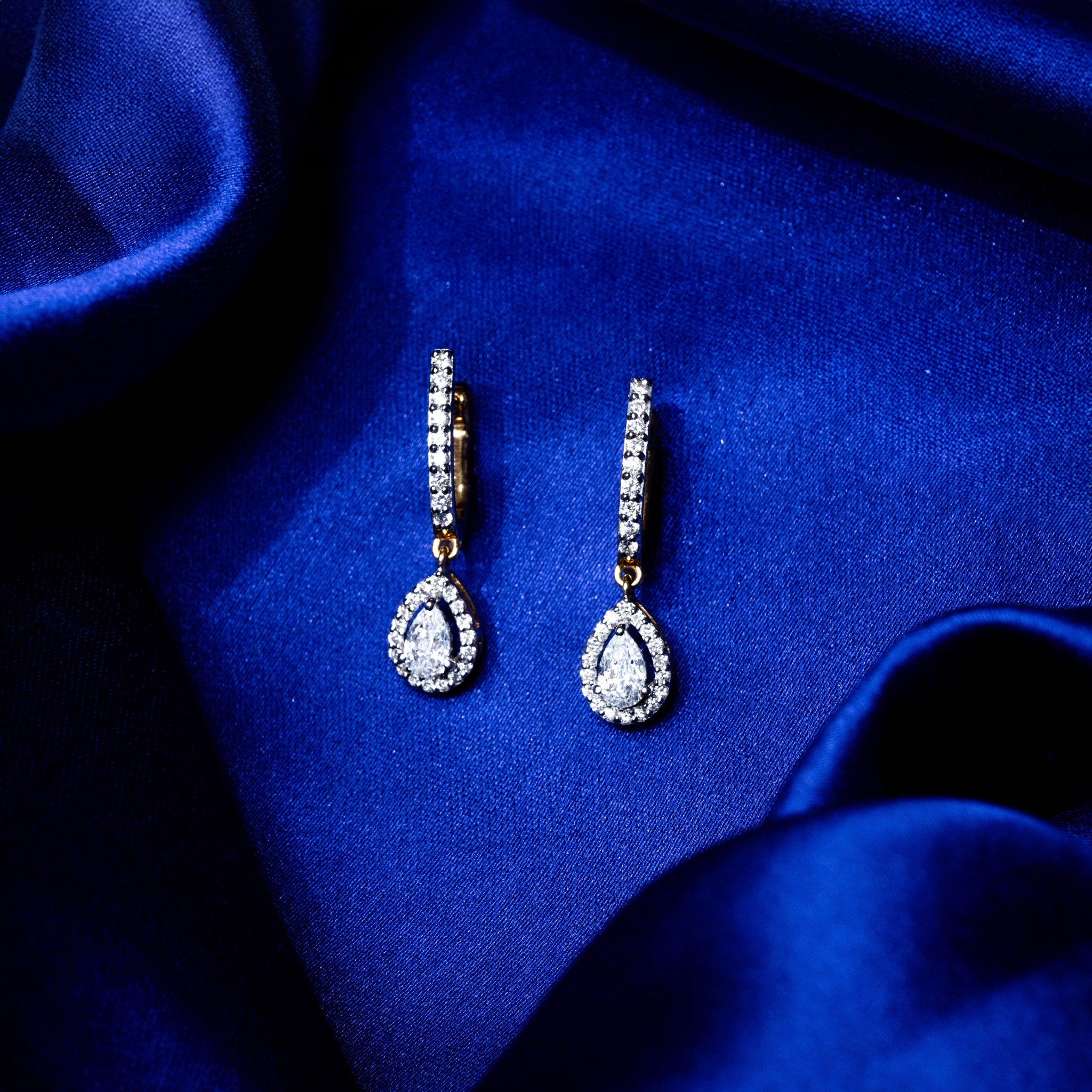 Dew Drops - Solitaire Earrings