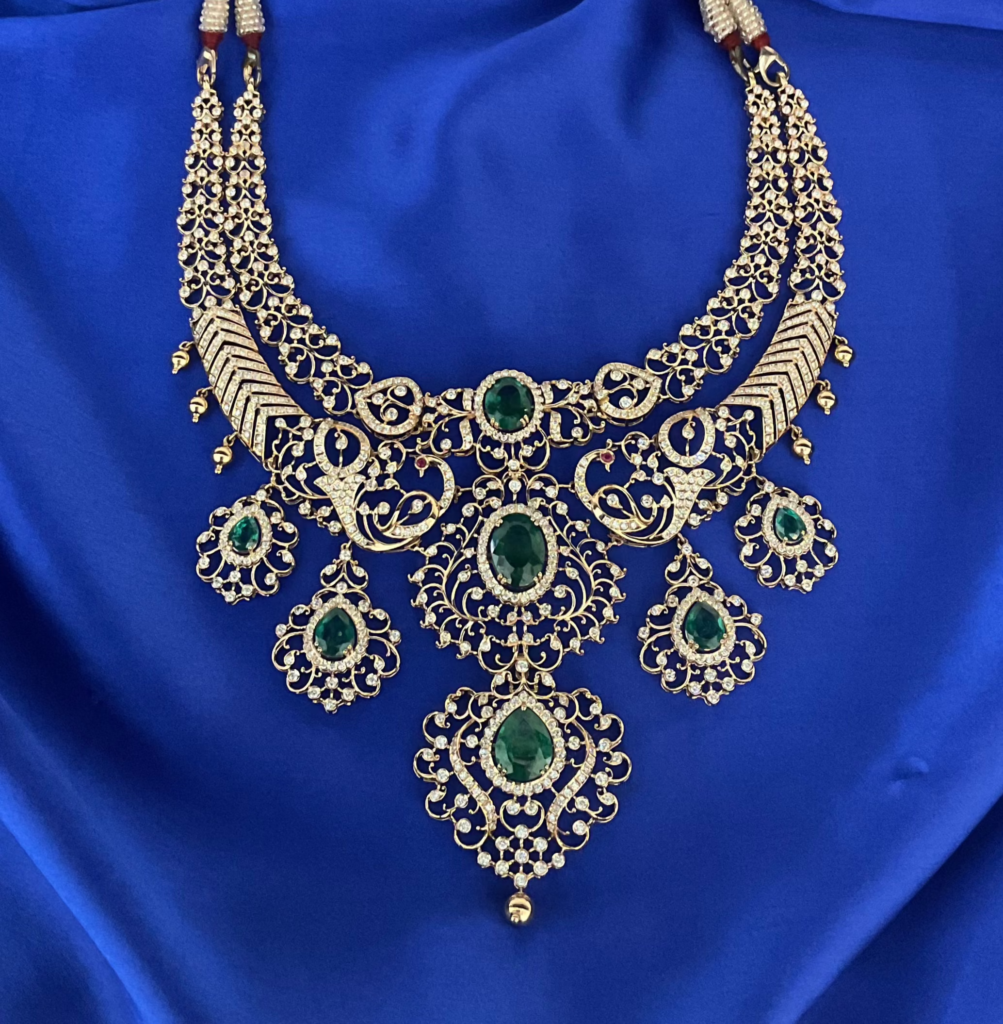 Emerald Duo Treasure Necklace
