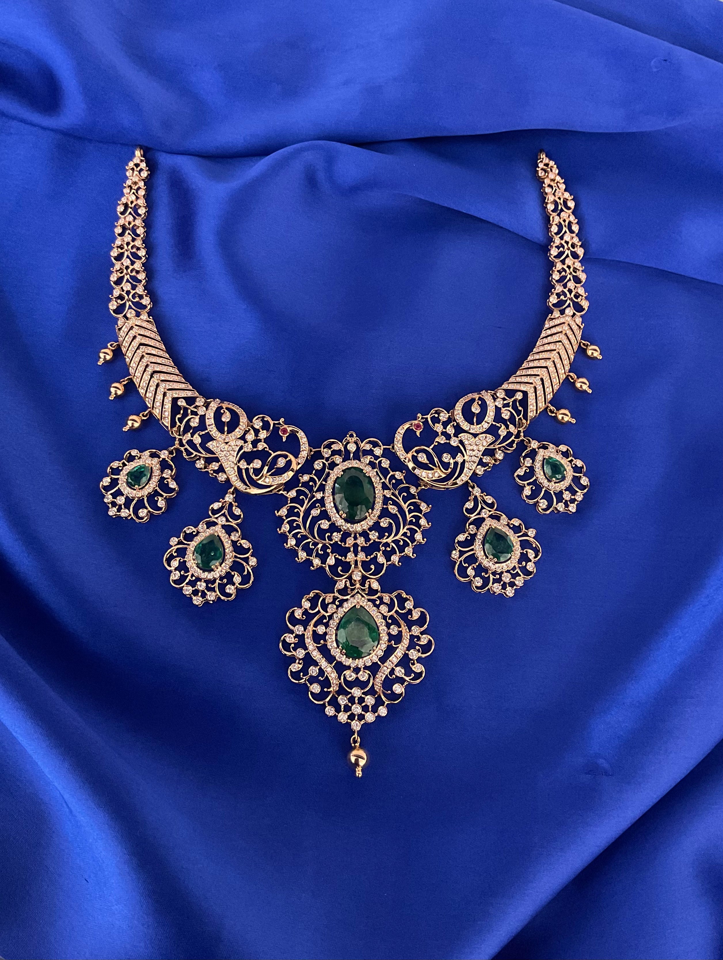 Emerald Duo Treasure Necklace