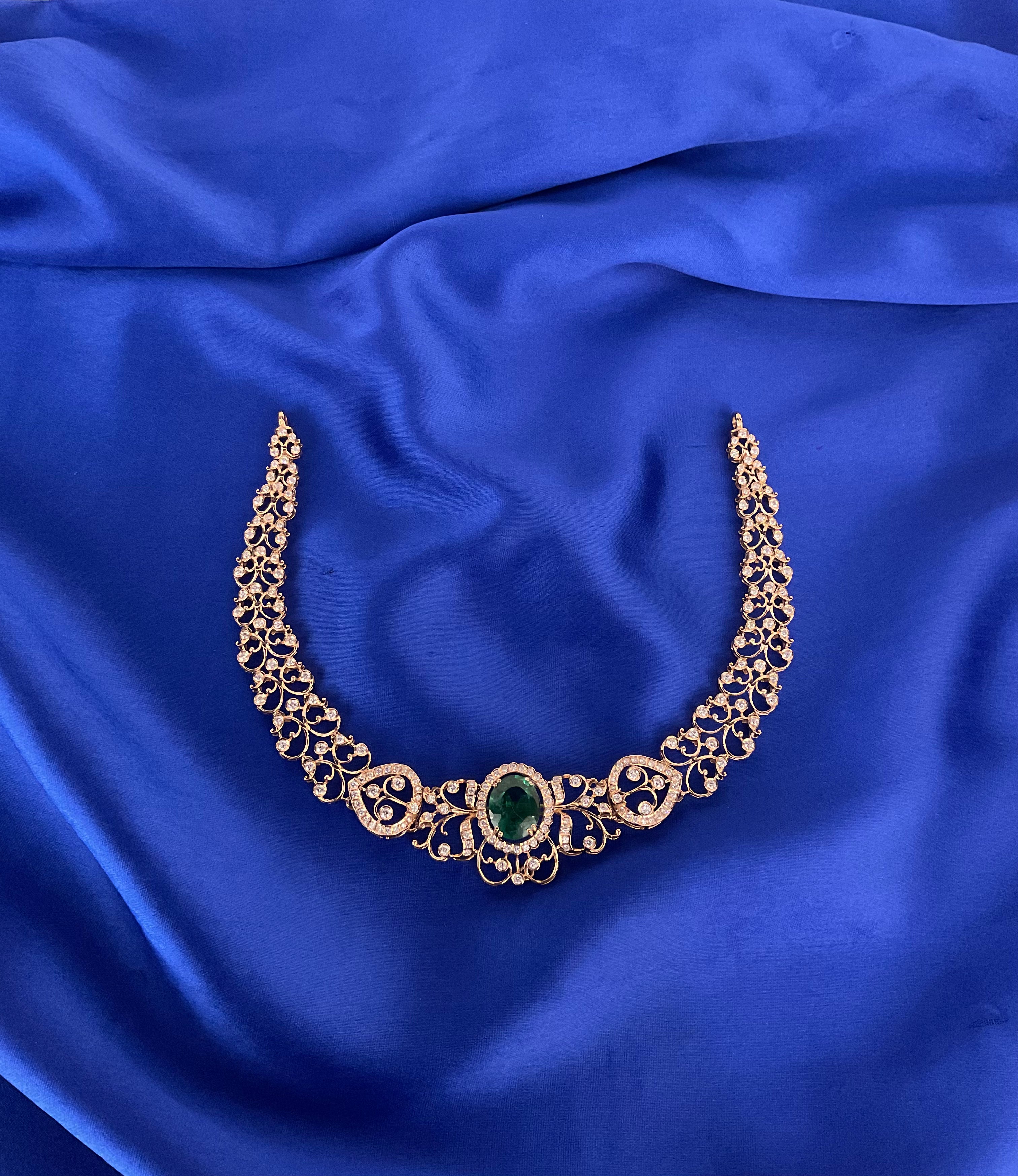 Emerald Duo Treasure Necklace