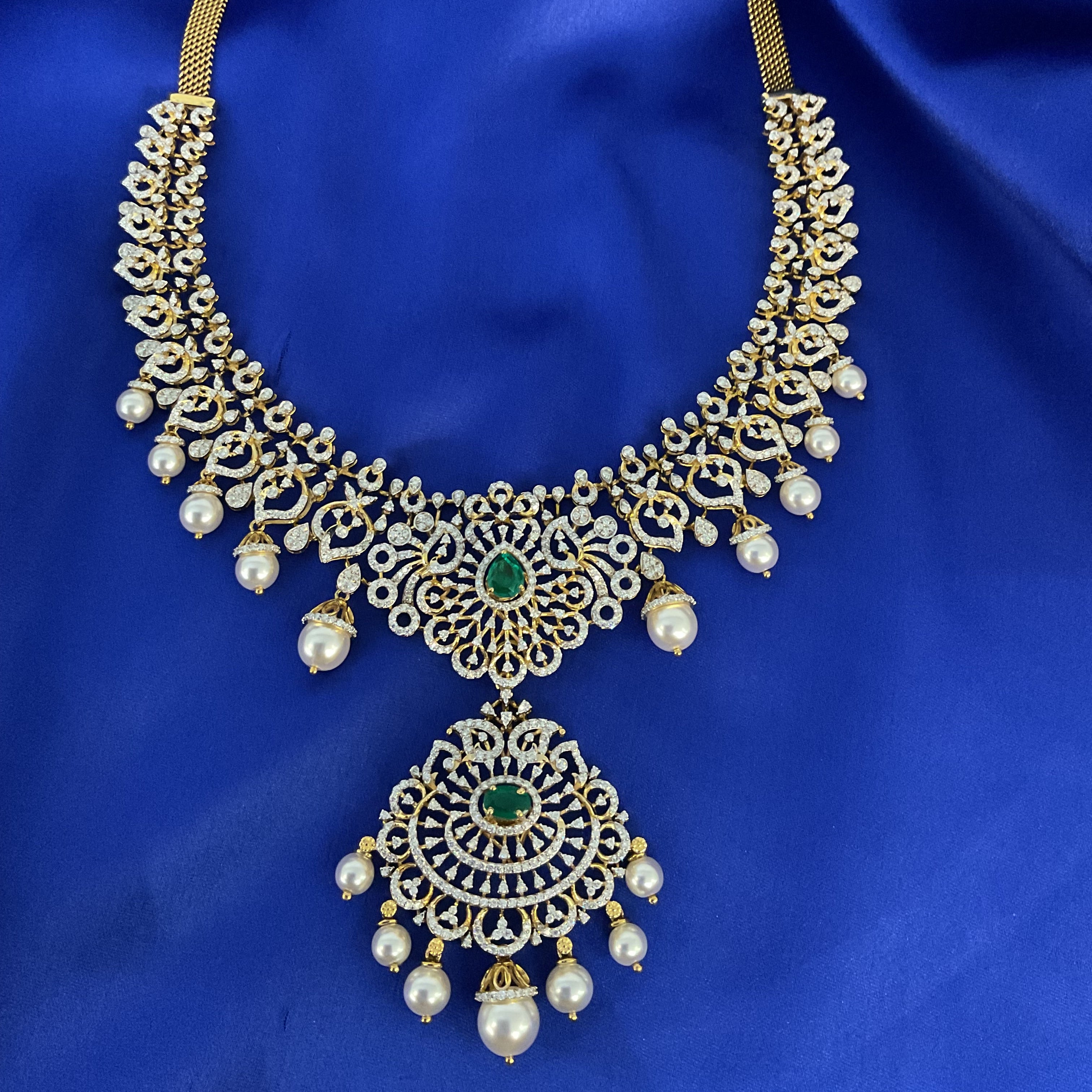 Gleaming Angles Necklace