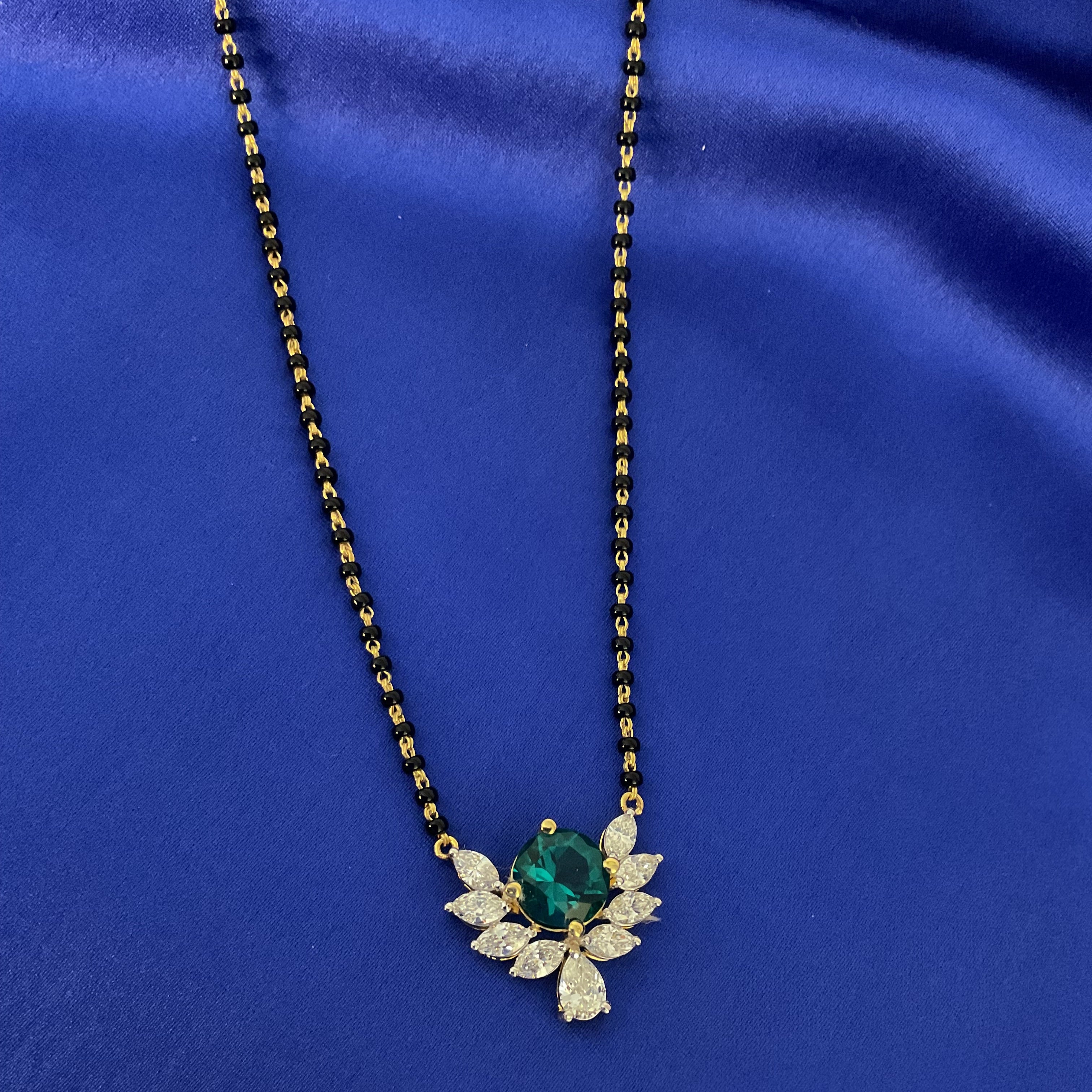 Green Empress Mangalsutra
