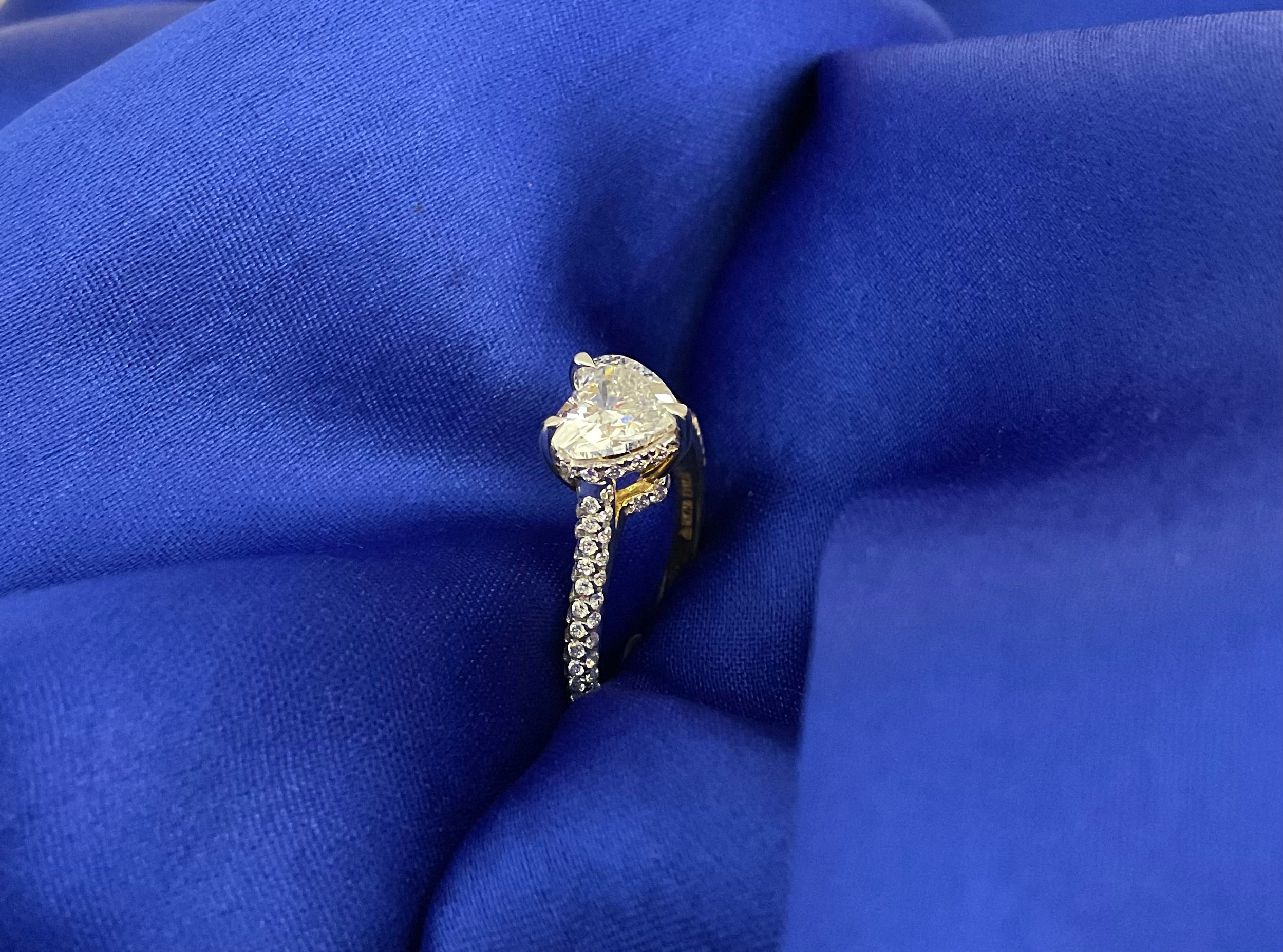 Sweetheart Sparkler Ring: Size 11