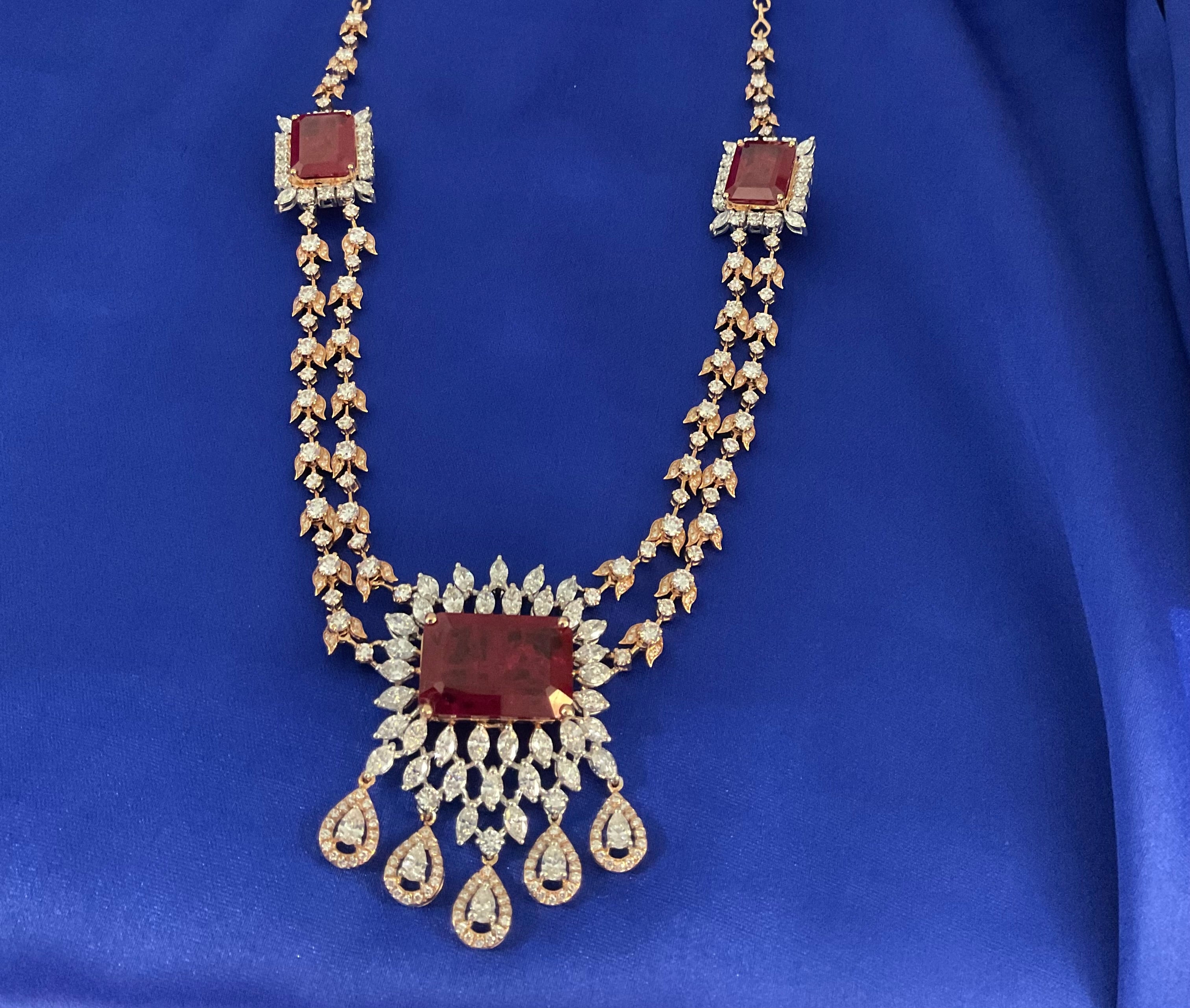 Crimson Radiance Necklace