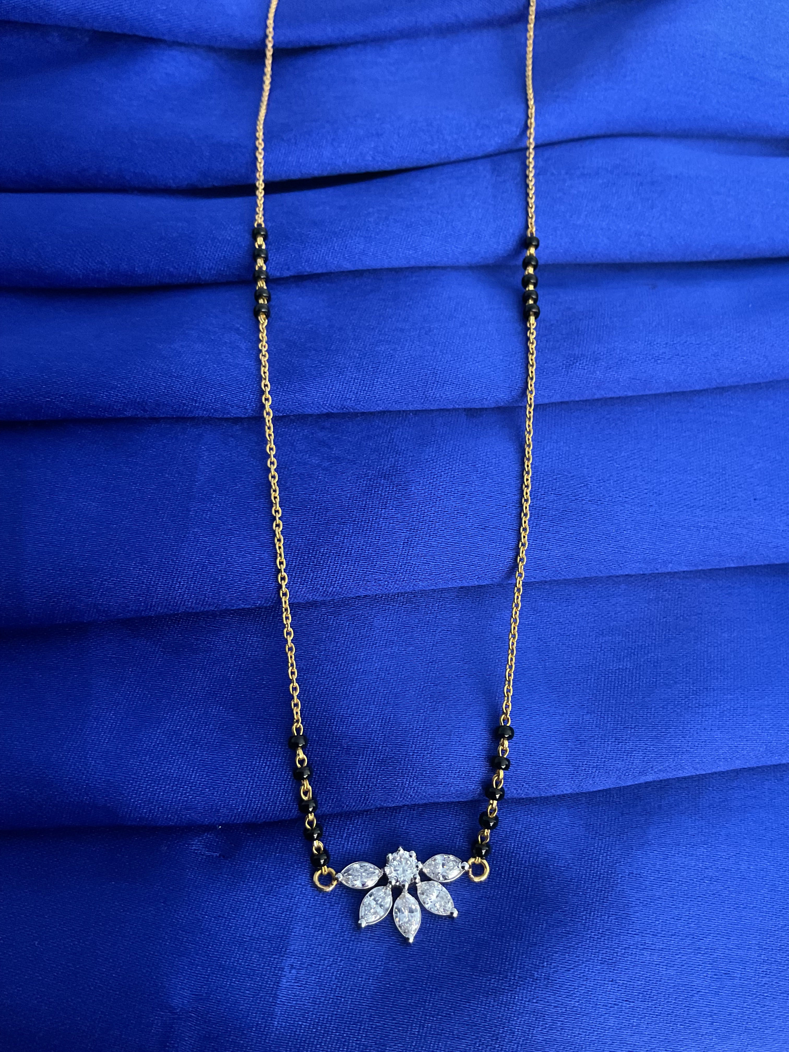 Diamond Dewdrop Mangalsutra