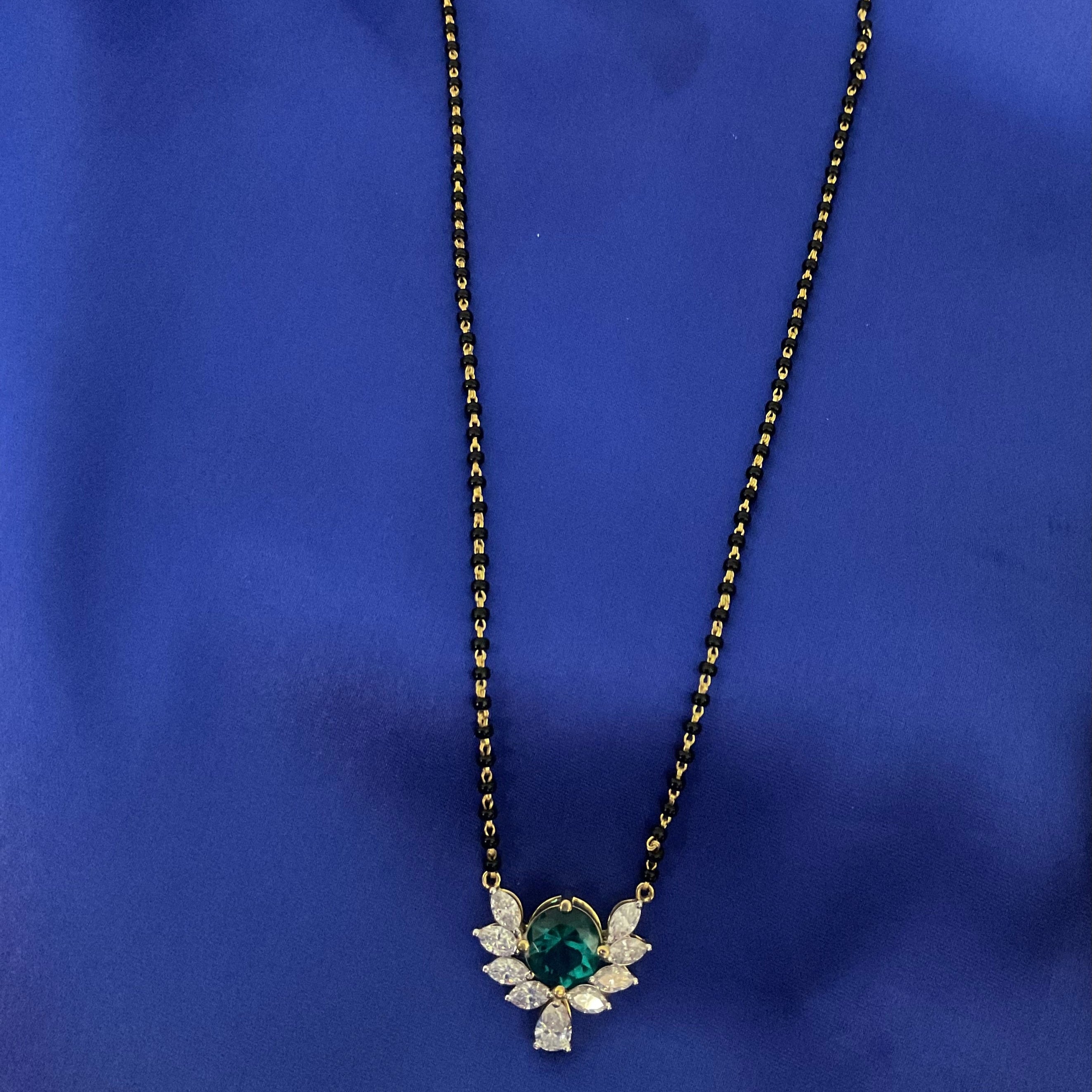 Green Empress Mangalsutra