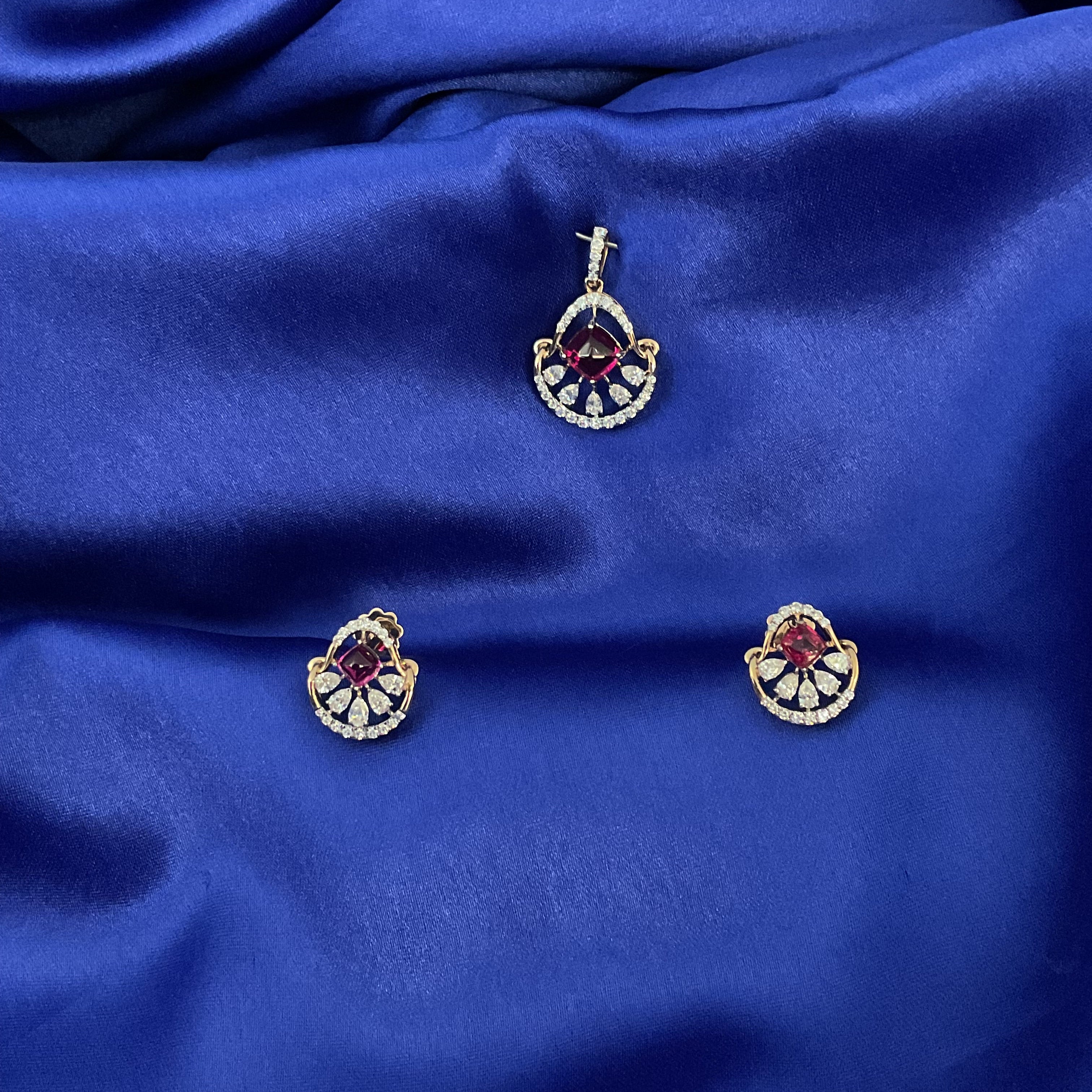 Rose Fire Pendant
