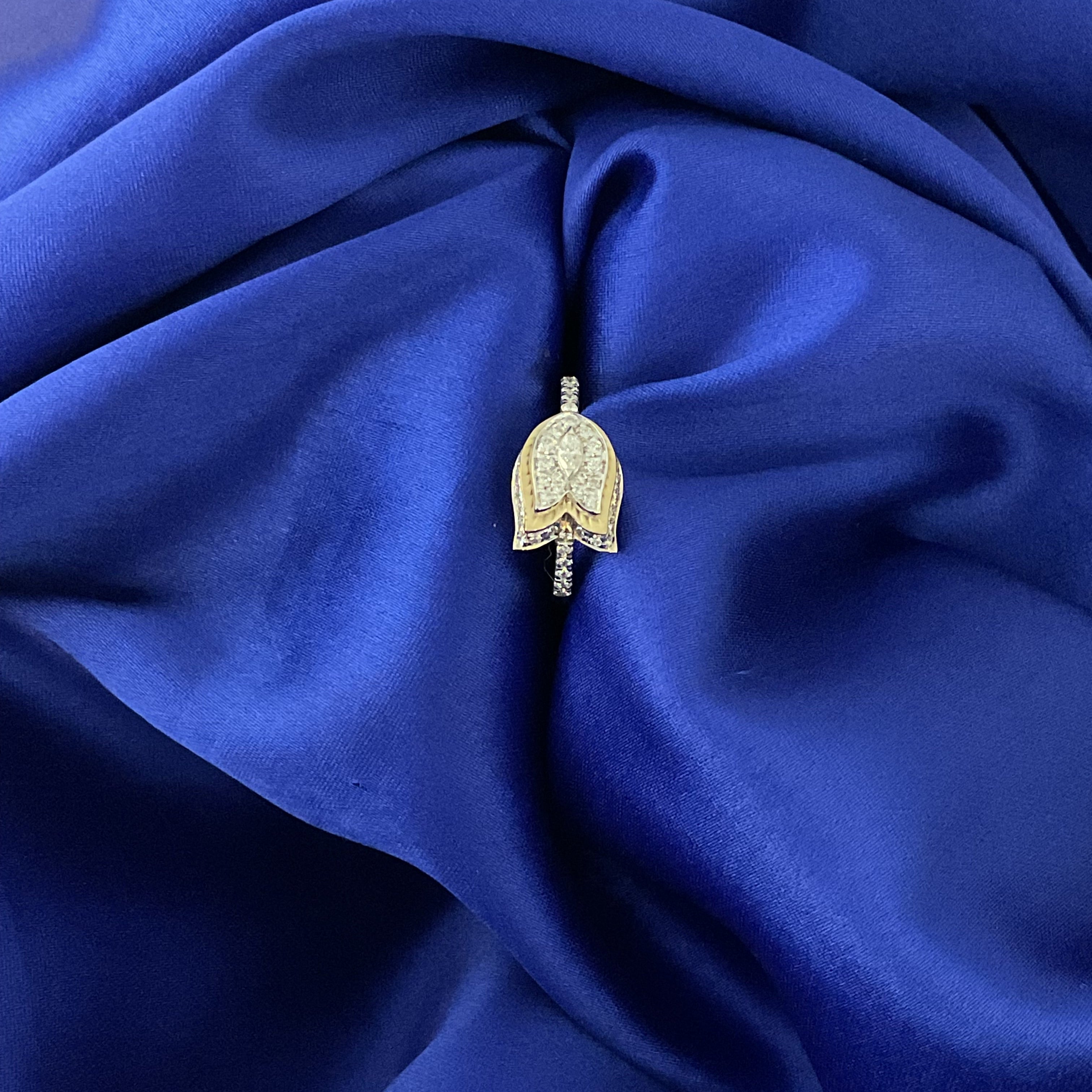 Lustrous Bud Ring: Size 12