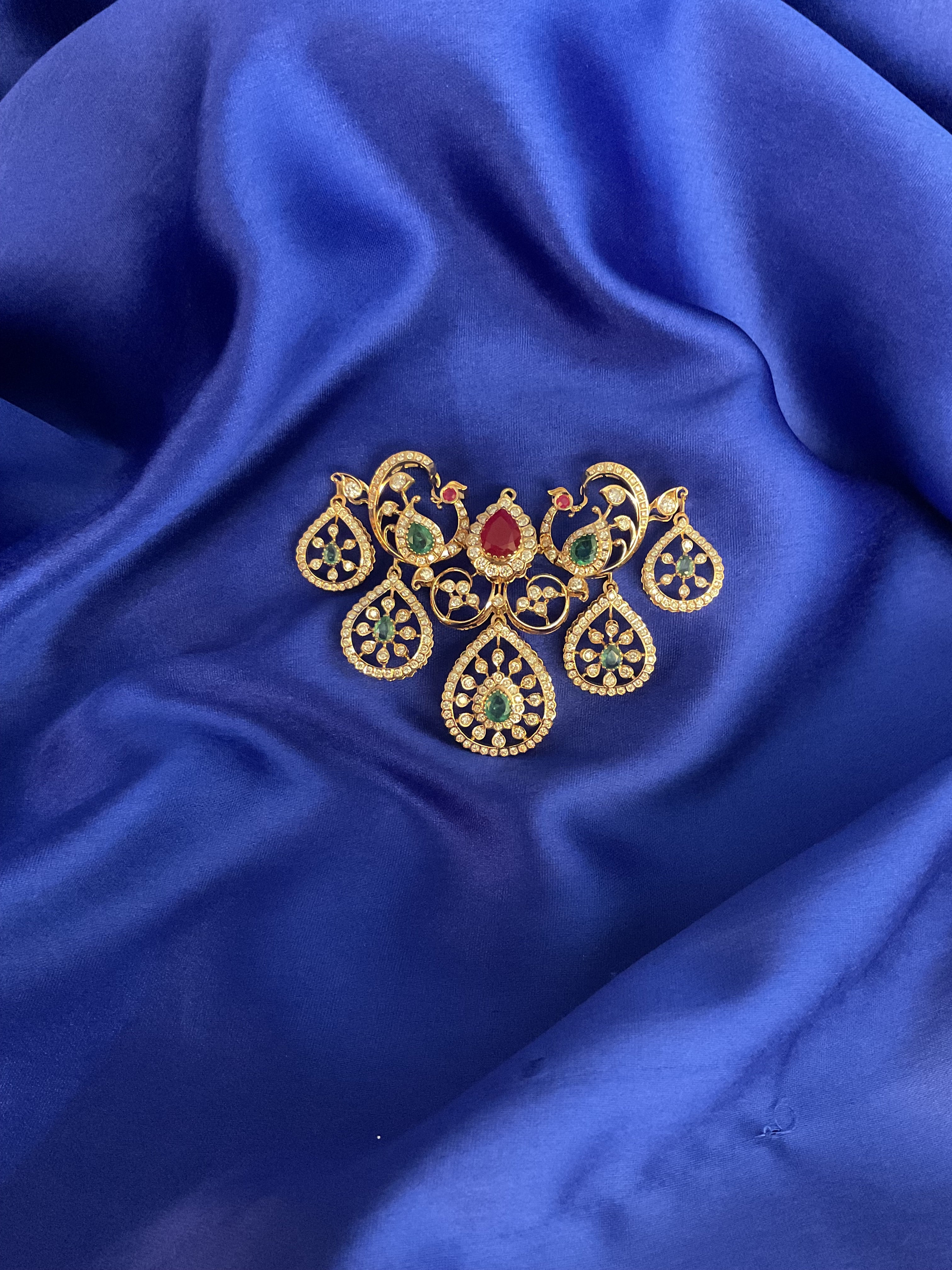Royal Peacock 2 N 1 Necklace