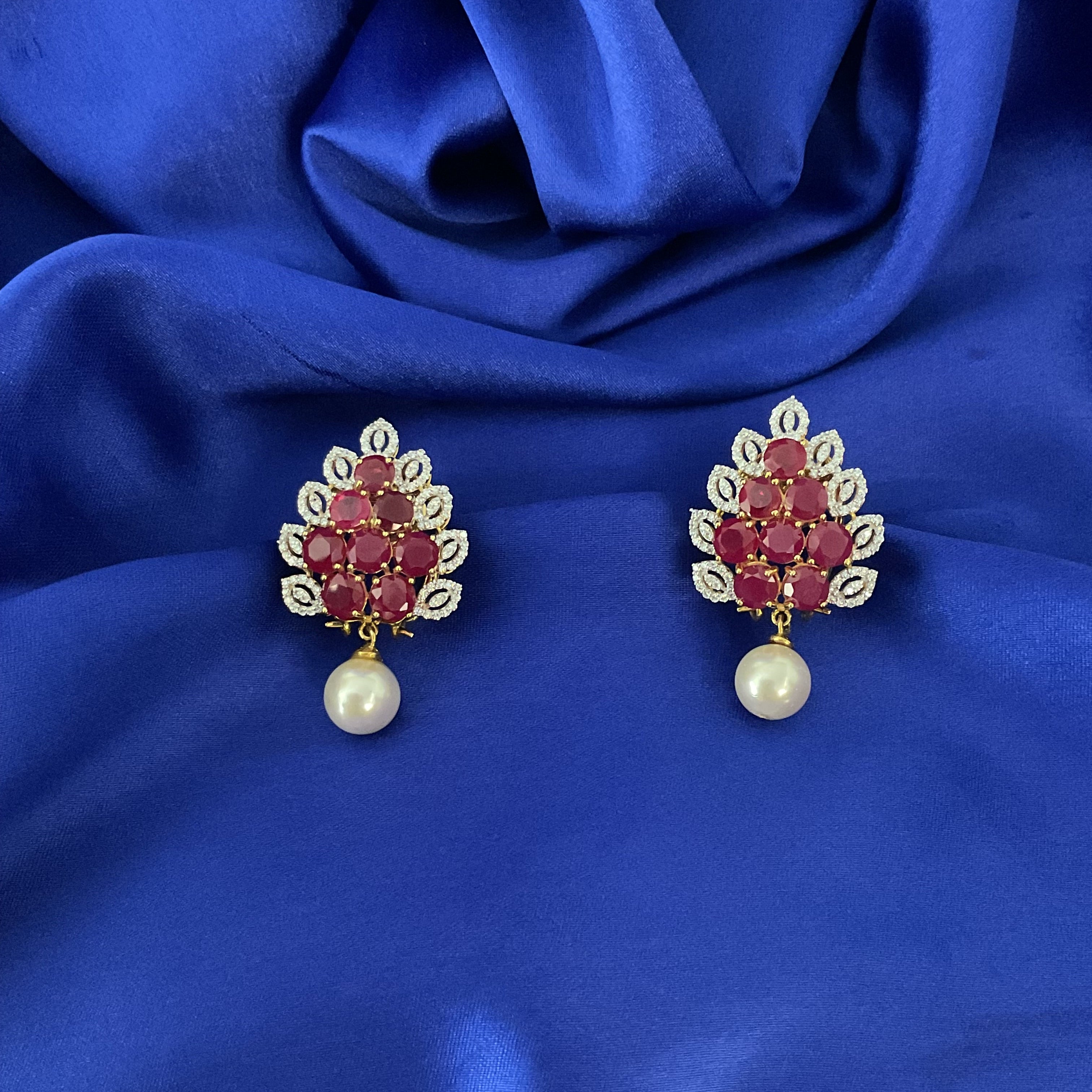 Ruby Elegant Earrings