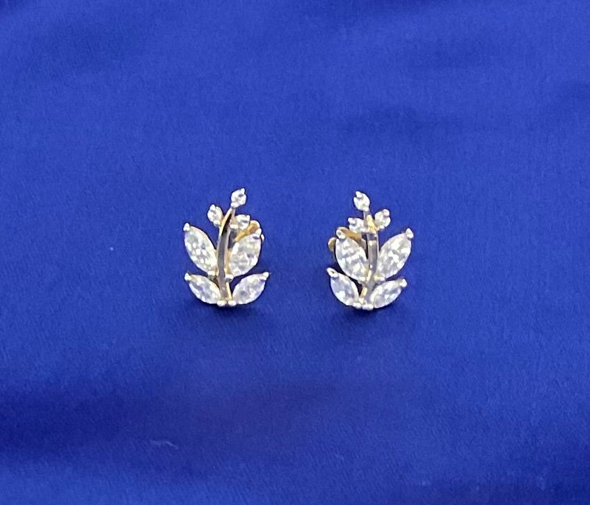 Lush Leaf Studs