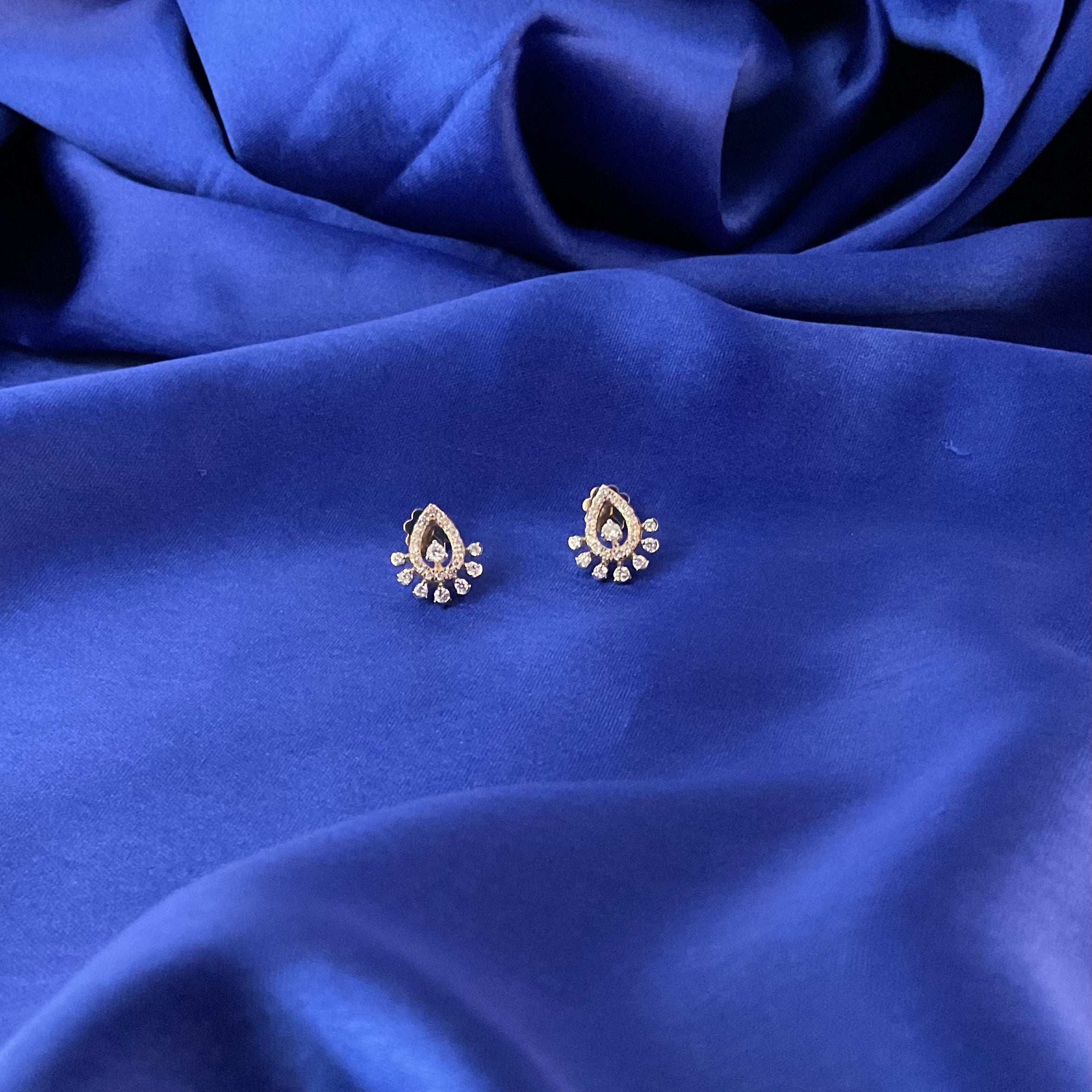 Lustrous Mirage Studs
