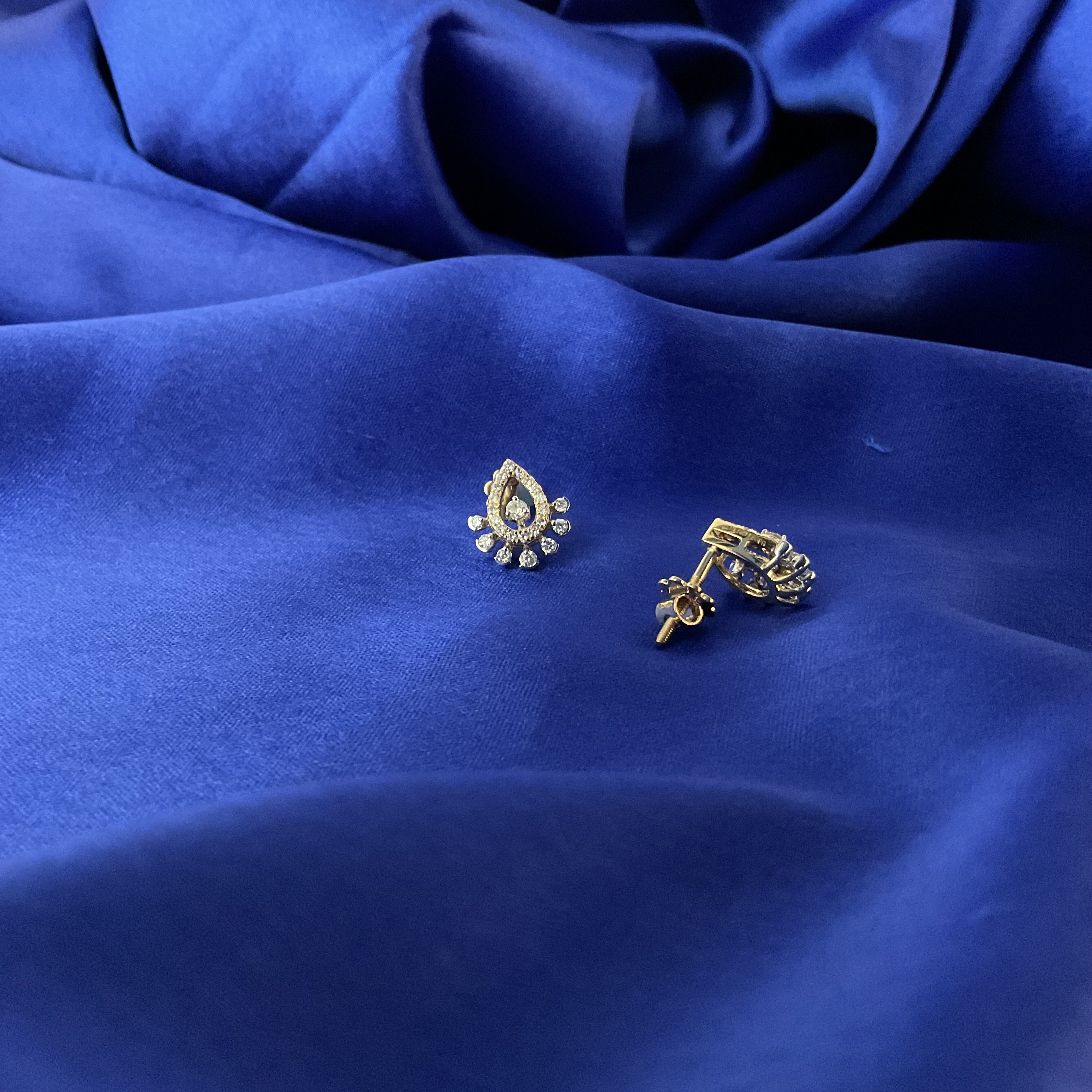 Lustrous Mirage Studs