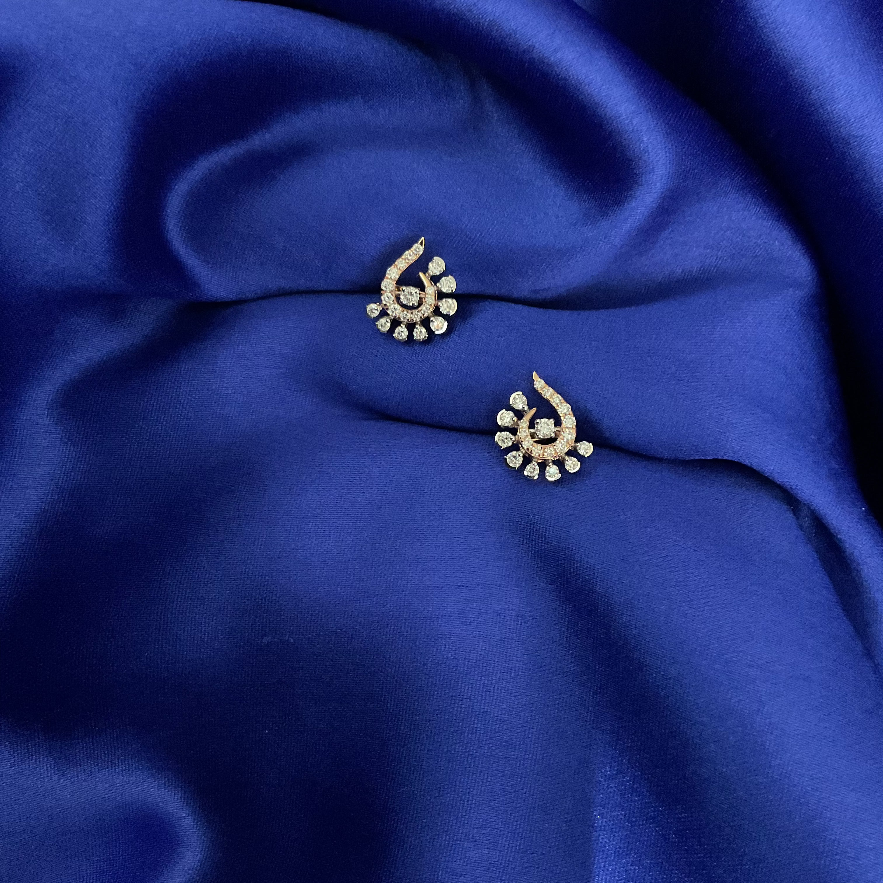 Lustrous Shell Studs