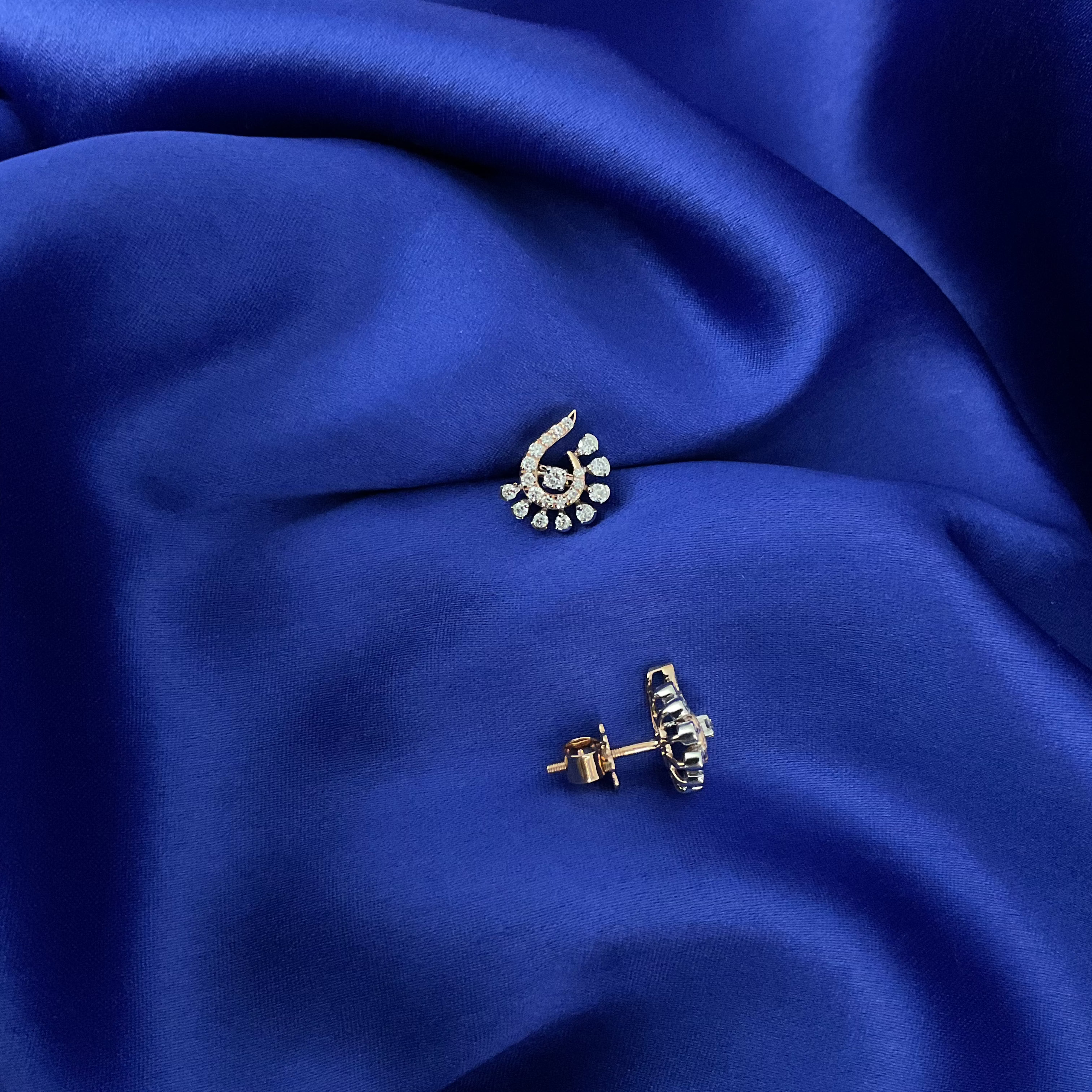 Lustrous Shell Studs