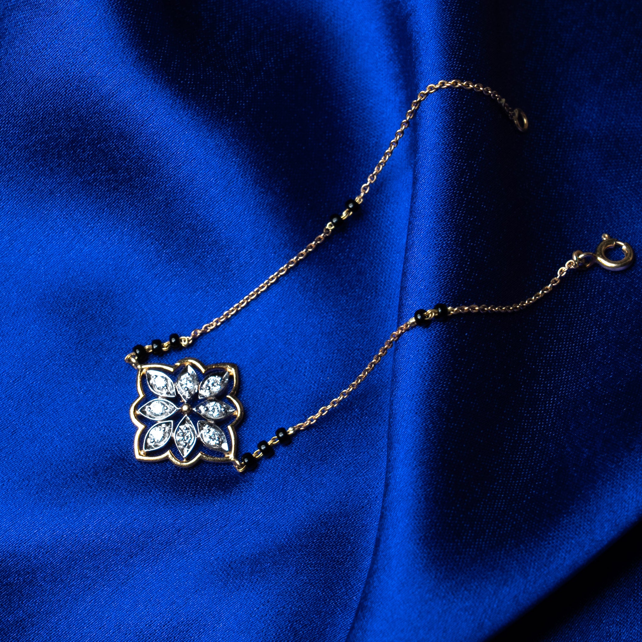 Mangalsutra Bracelet: Size 16.5 Cm