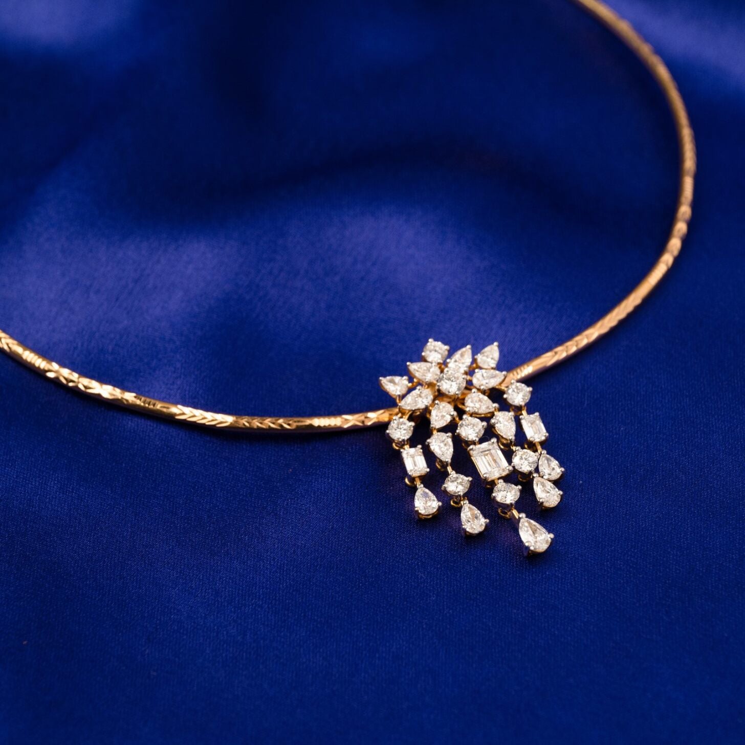 Diamond Locket Diamond Thali Pendant Nakshatra Pendant