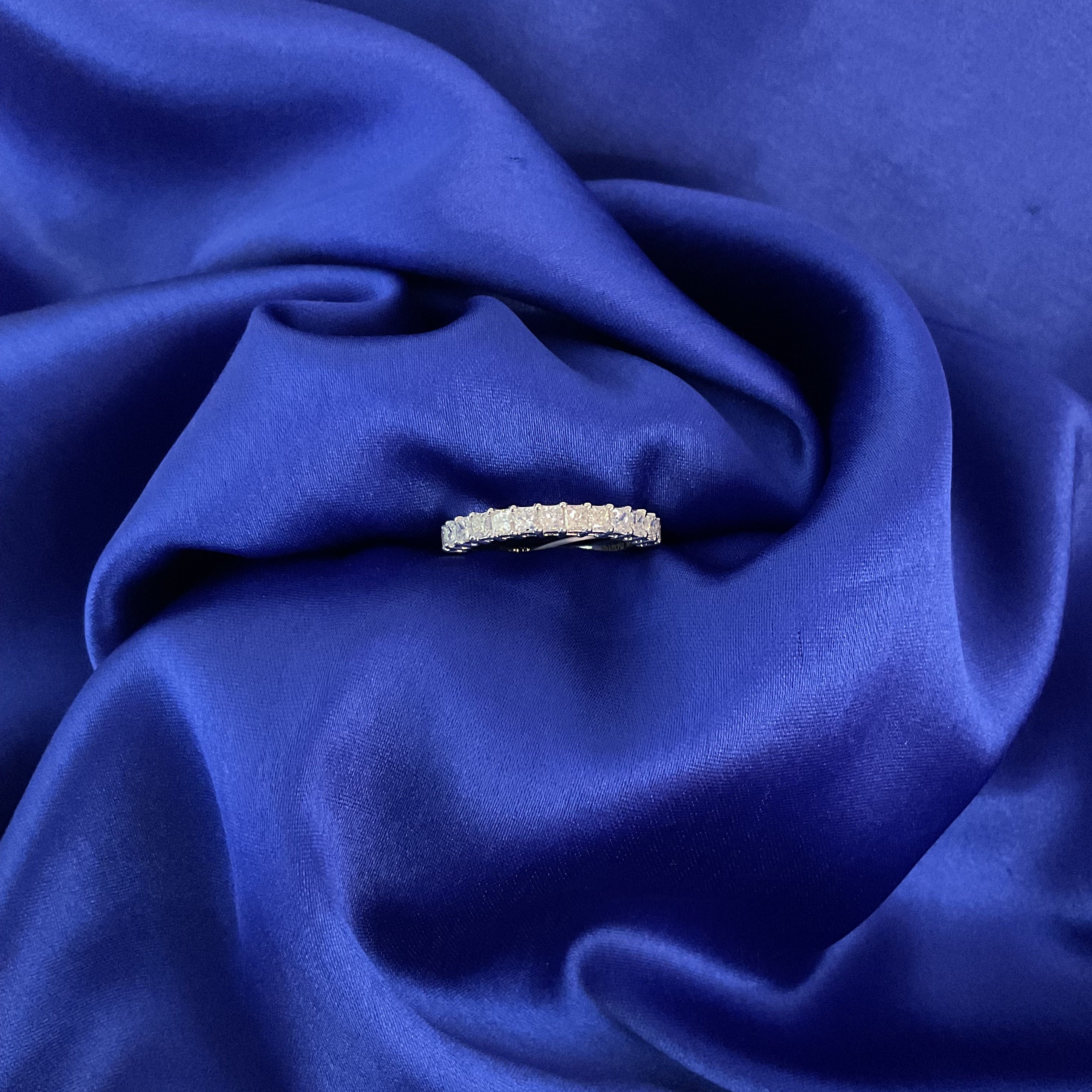 Princess Cut Ring: Size-14