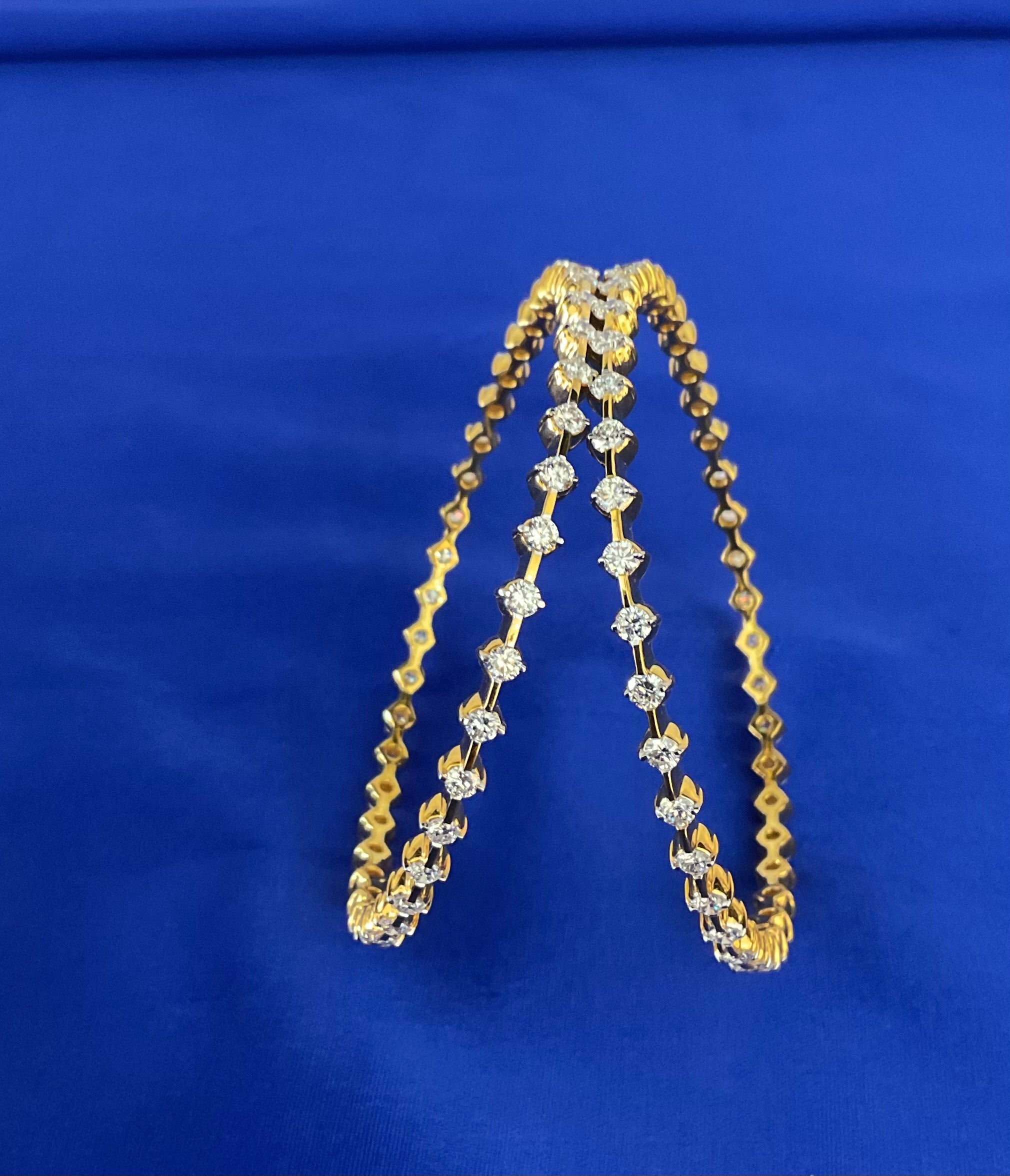 Rows Of Light Bangles
