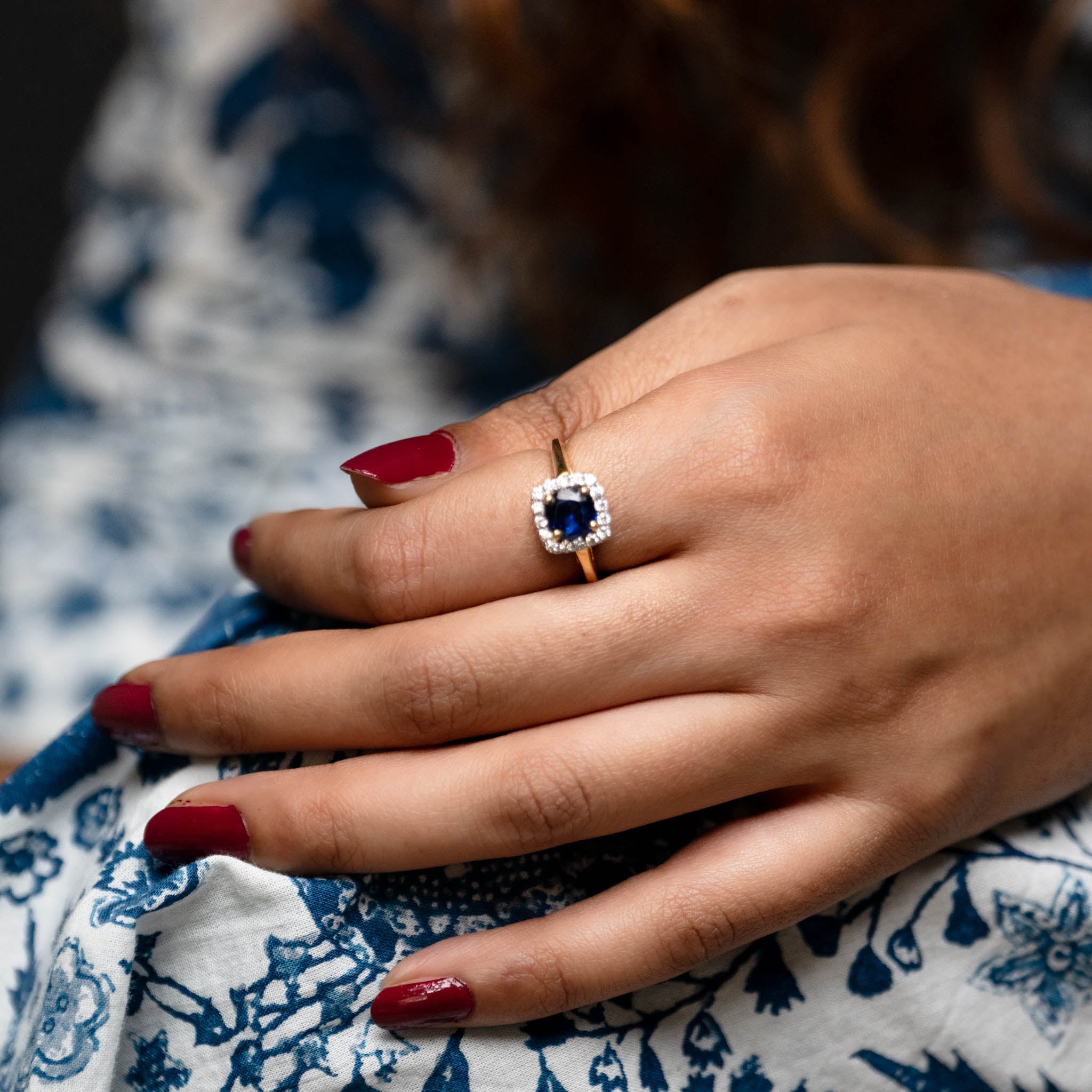 Sapphire Dream Ring: Size 7-5