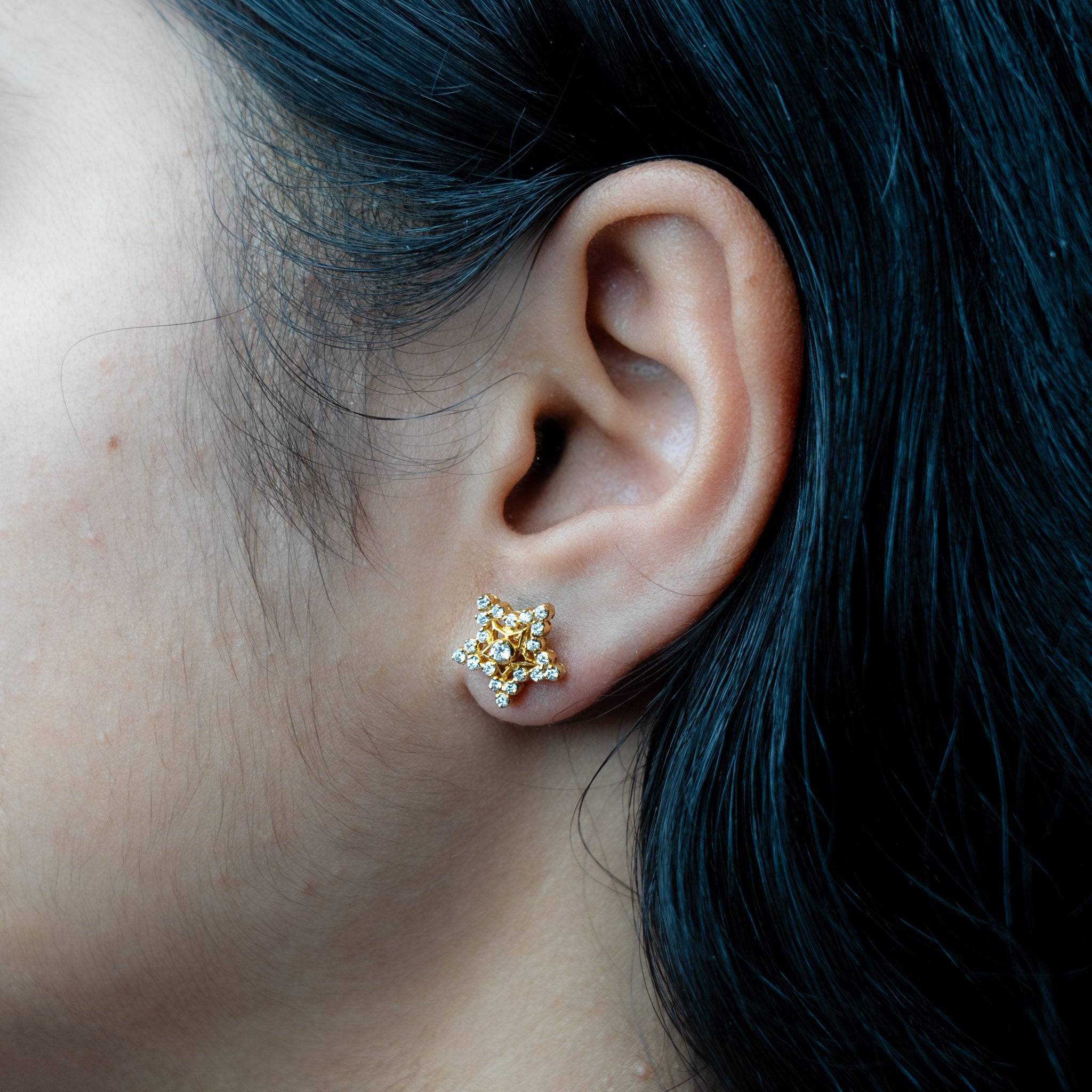 Shoot For The Stars Studs