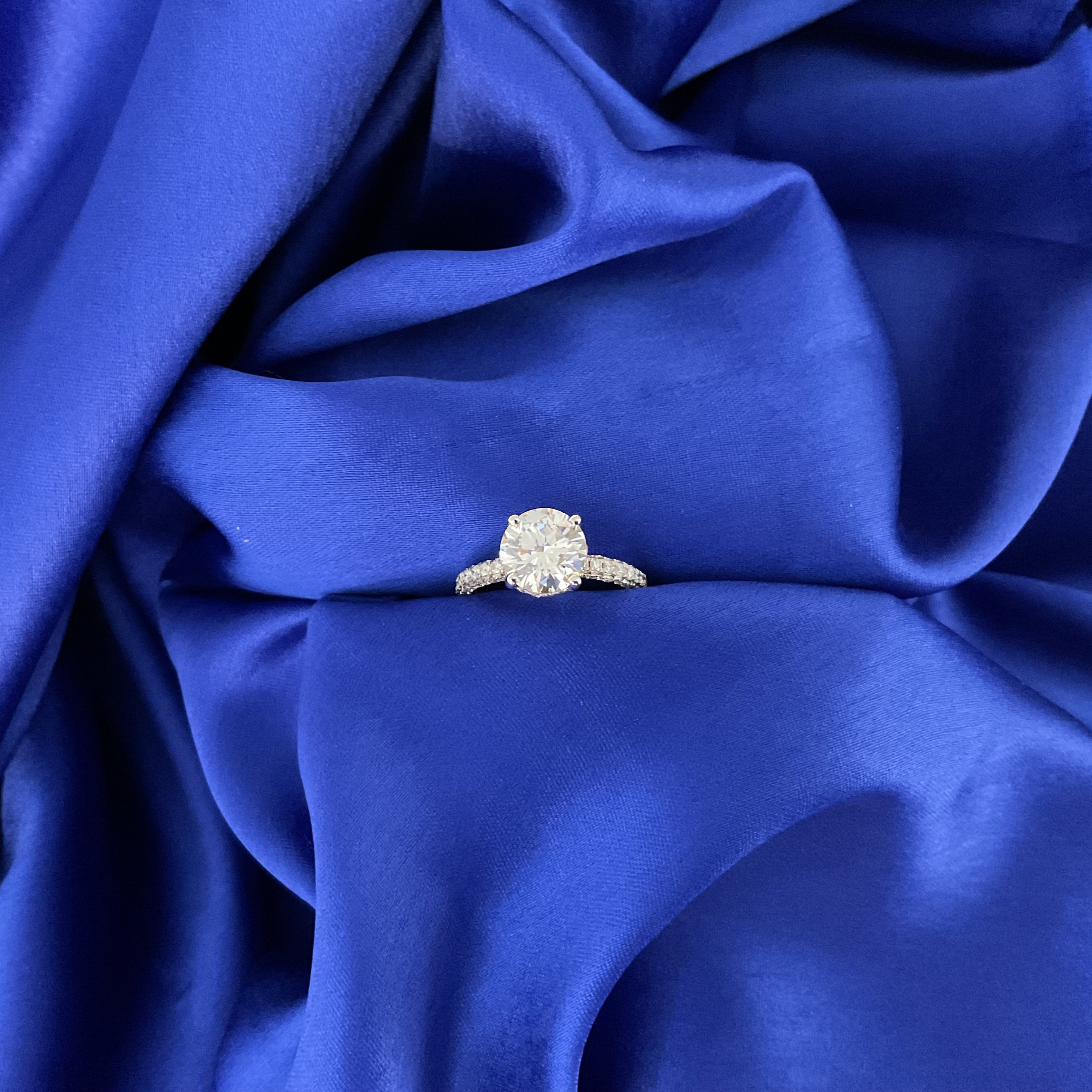 Solitaire Serenade Ring - 2ct: Size 11