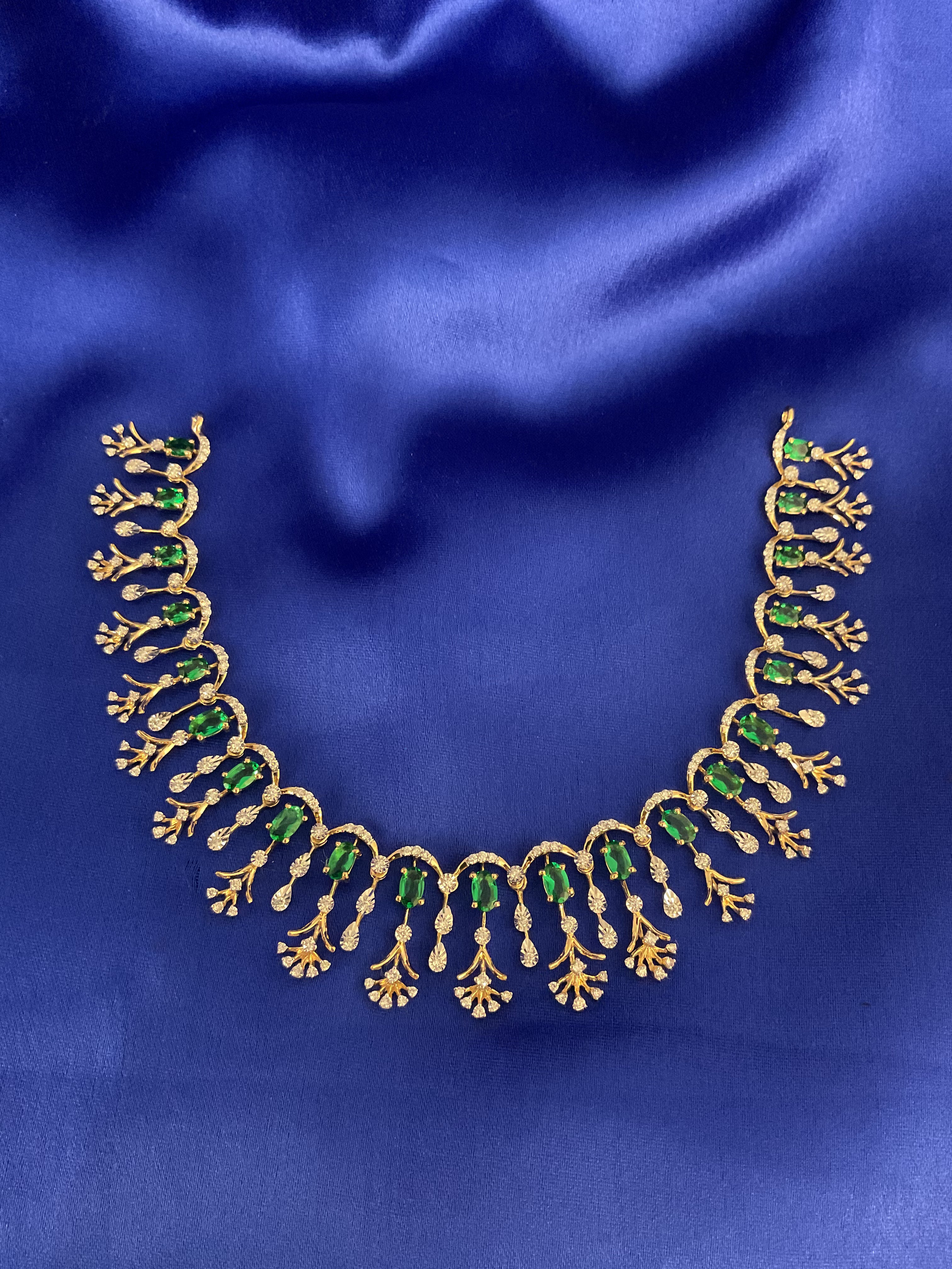 Sparkle Emerald Necklace