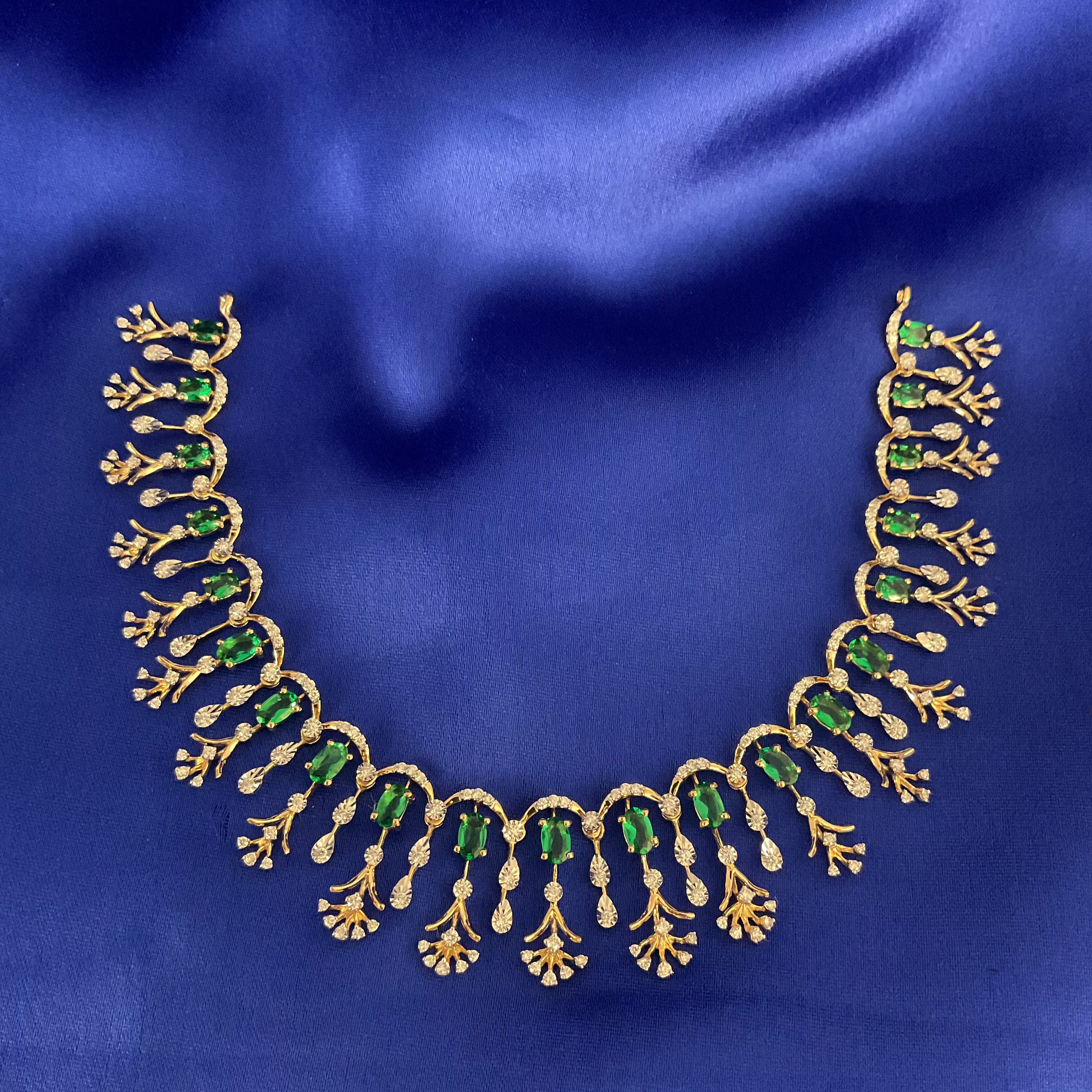 Sparkle Emerald Necklace