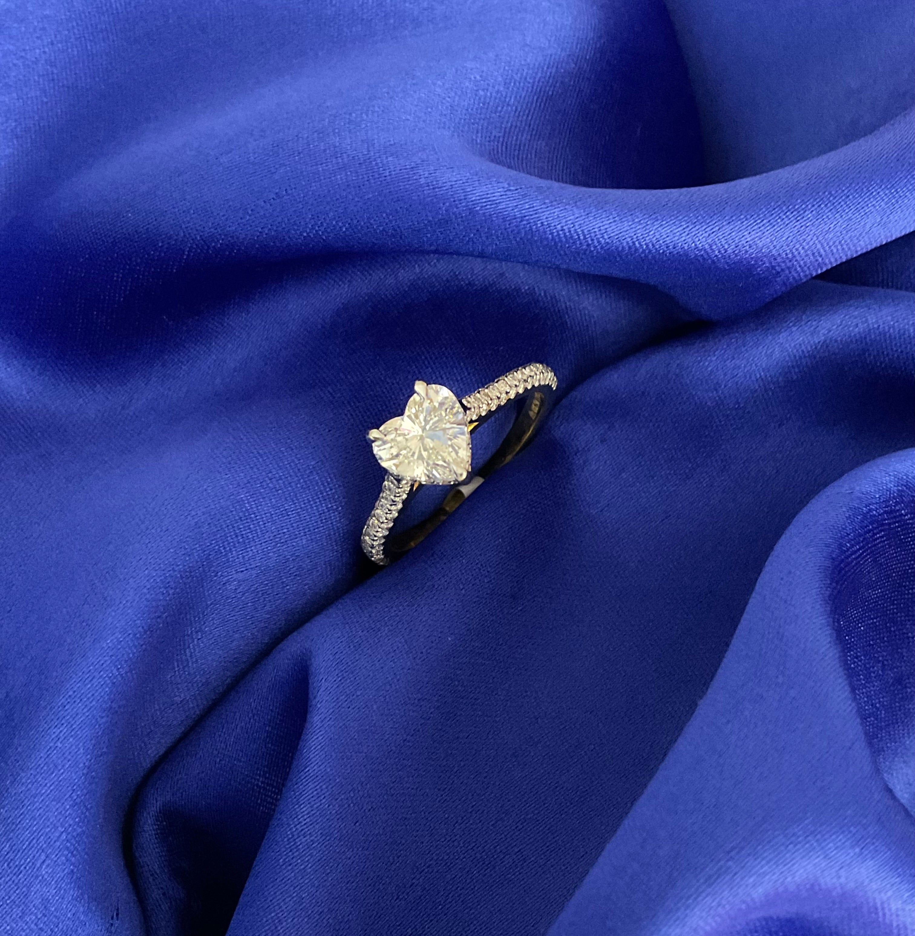Sweetheart Sparkler Ring: Size 11