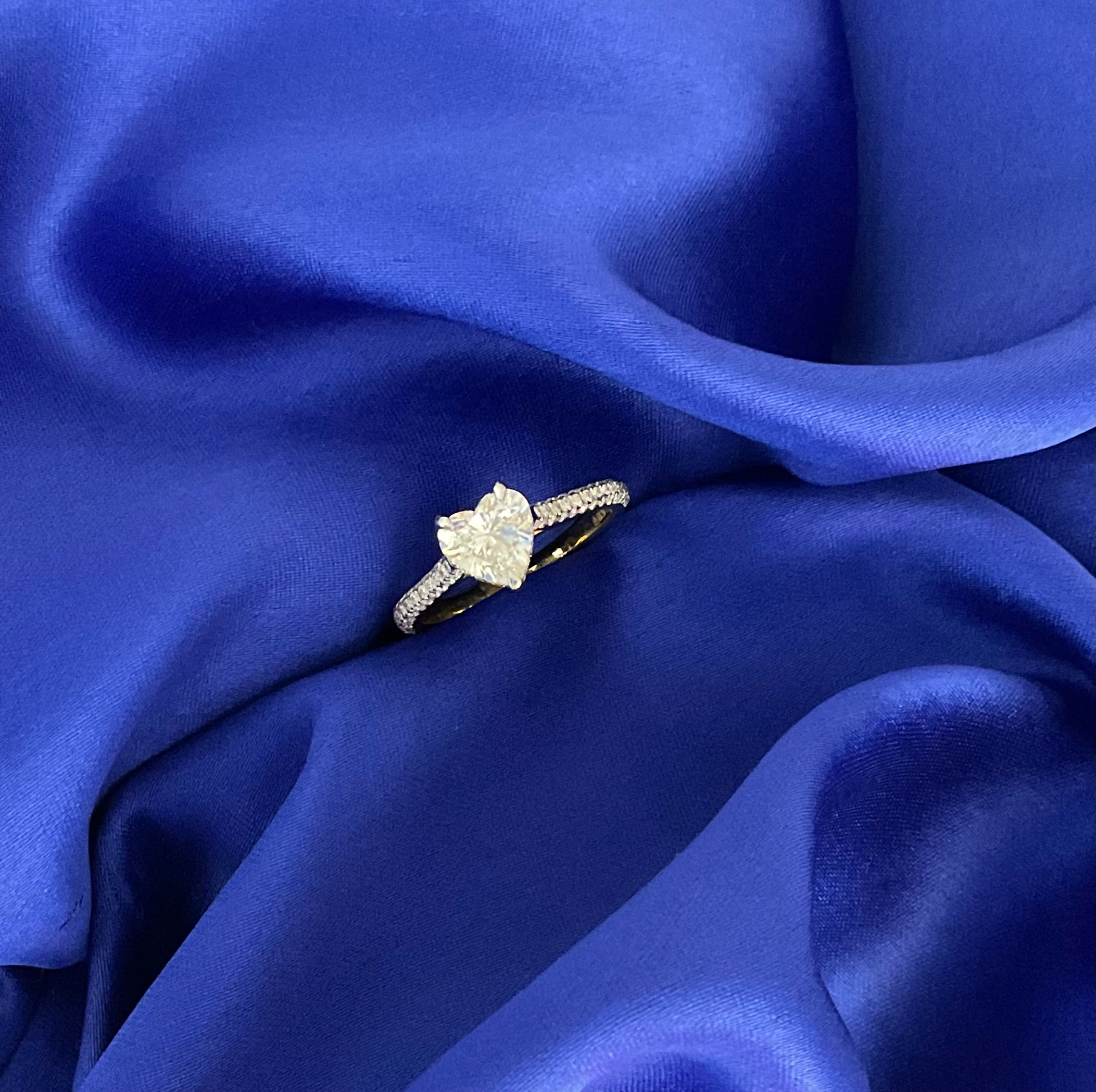 Sweetheart Sparkler Ring: Size 11